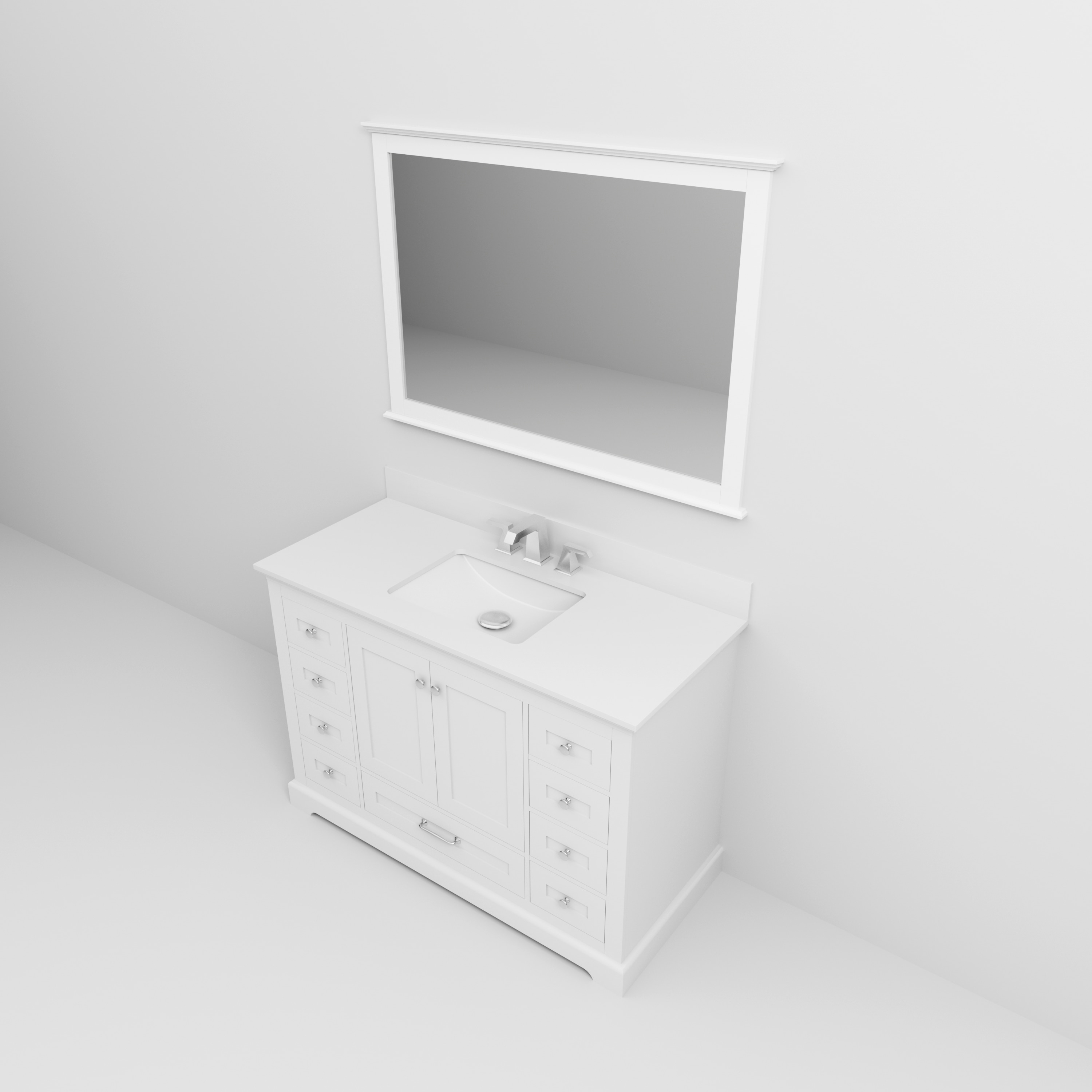 Lexora LVD48SA311 Bath-Vanity-Combo - View #12