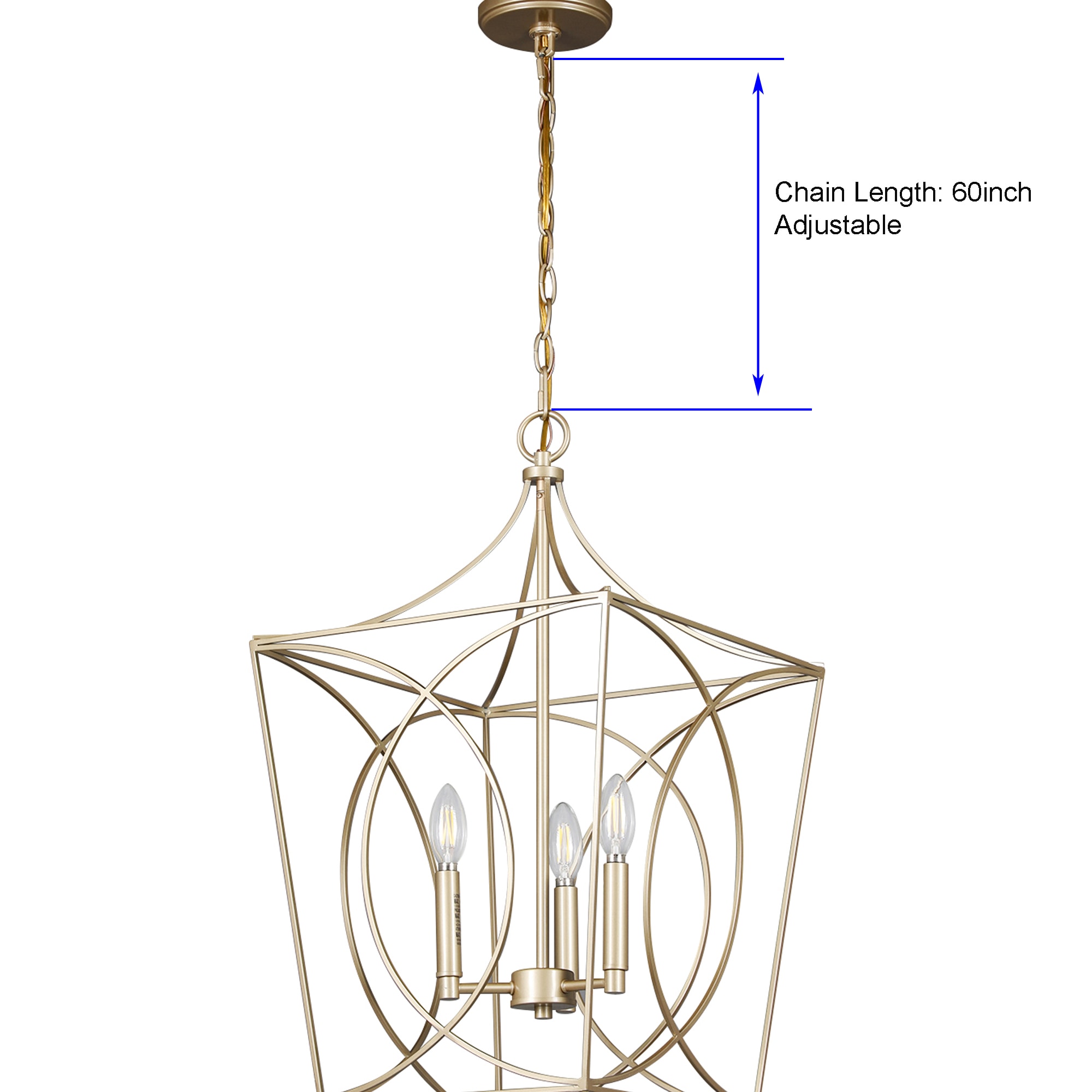 allen + roth KGD9703AM-01 GD Pendant-Lights - View #5