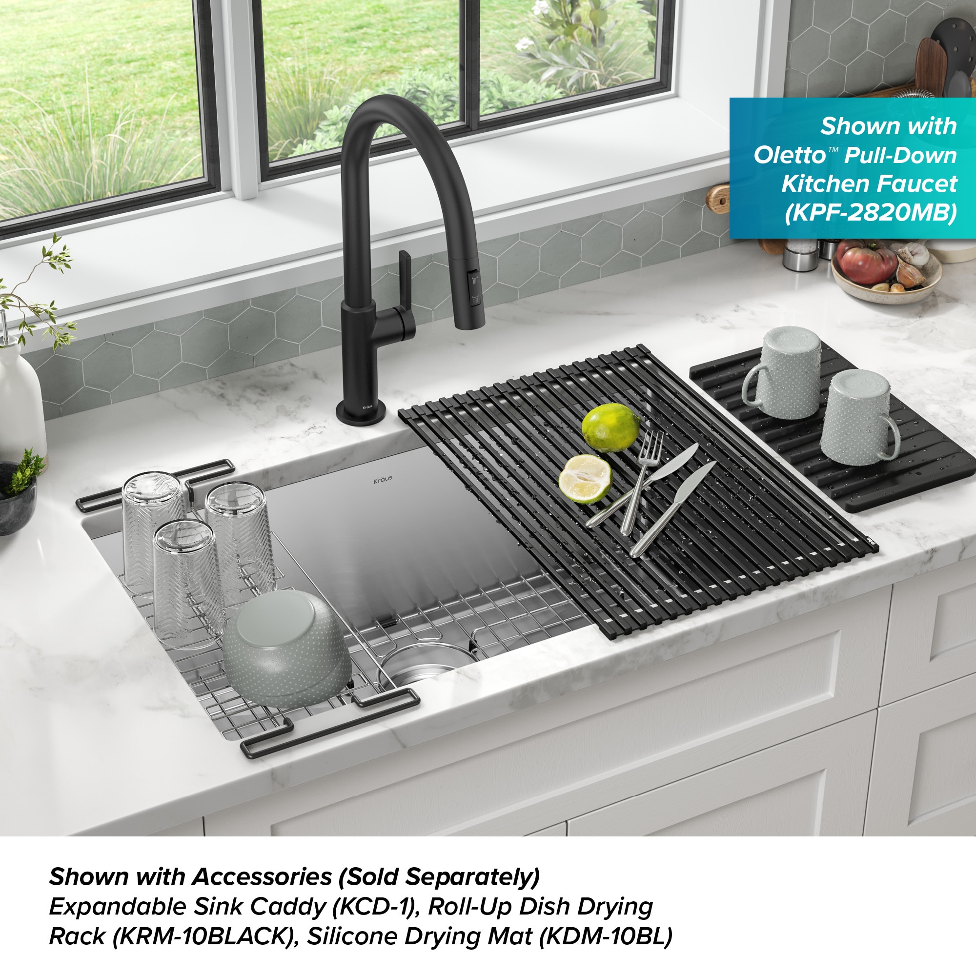 Kraus KHU100-30 Kitchen-Sinks - View #3