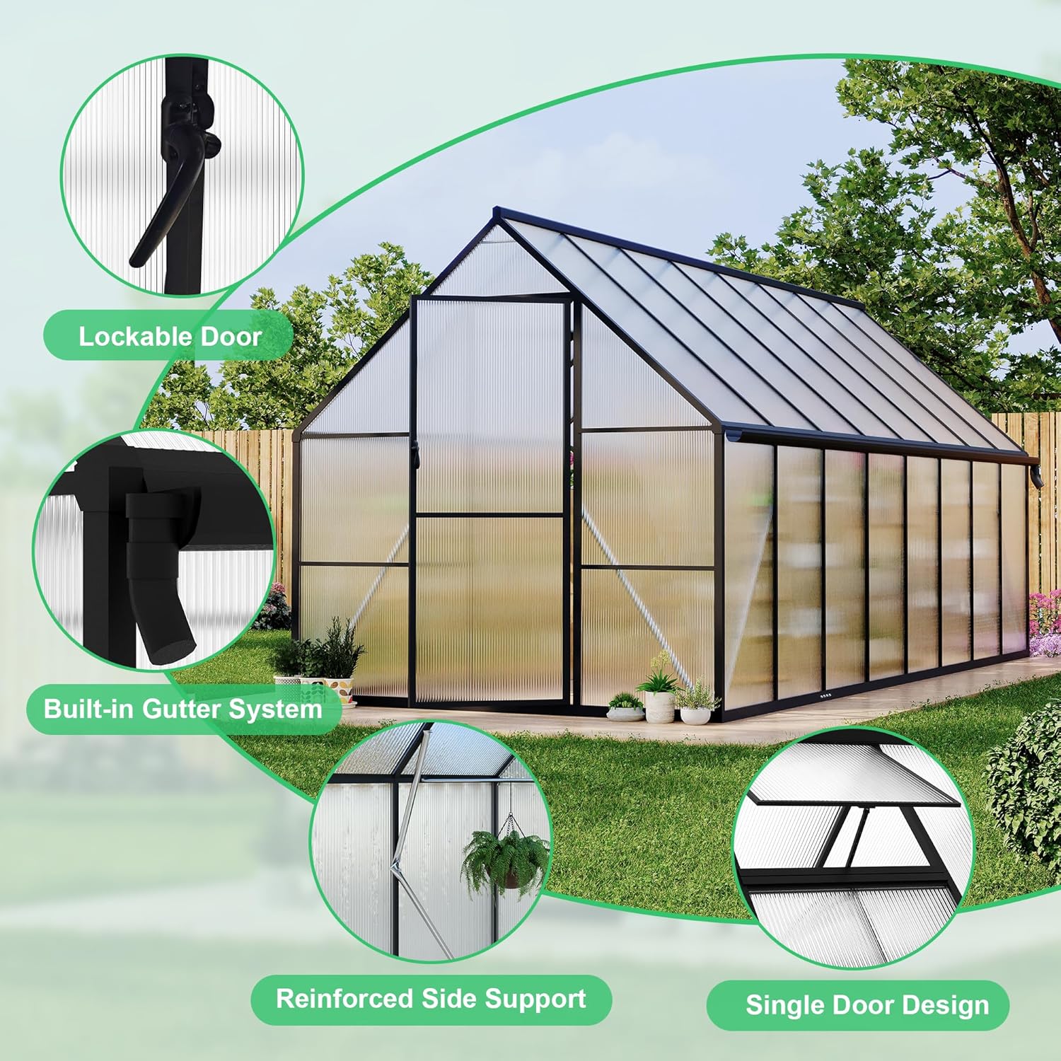 Qeetex QET-GH-WK51 greenhouses - View #6