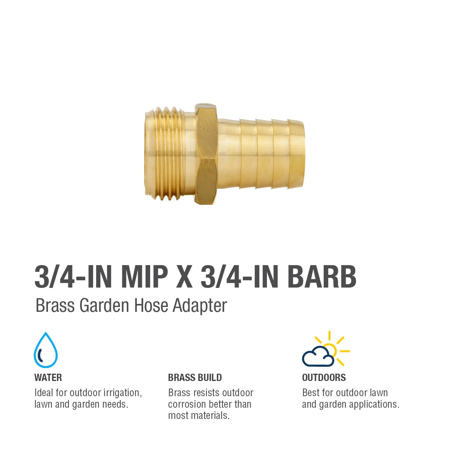 Proline Series GH-493B Brass-Plastic-Fittings - View #4