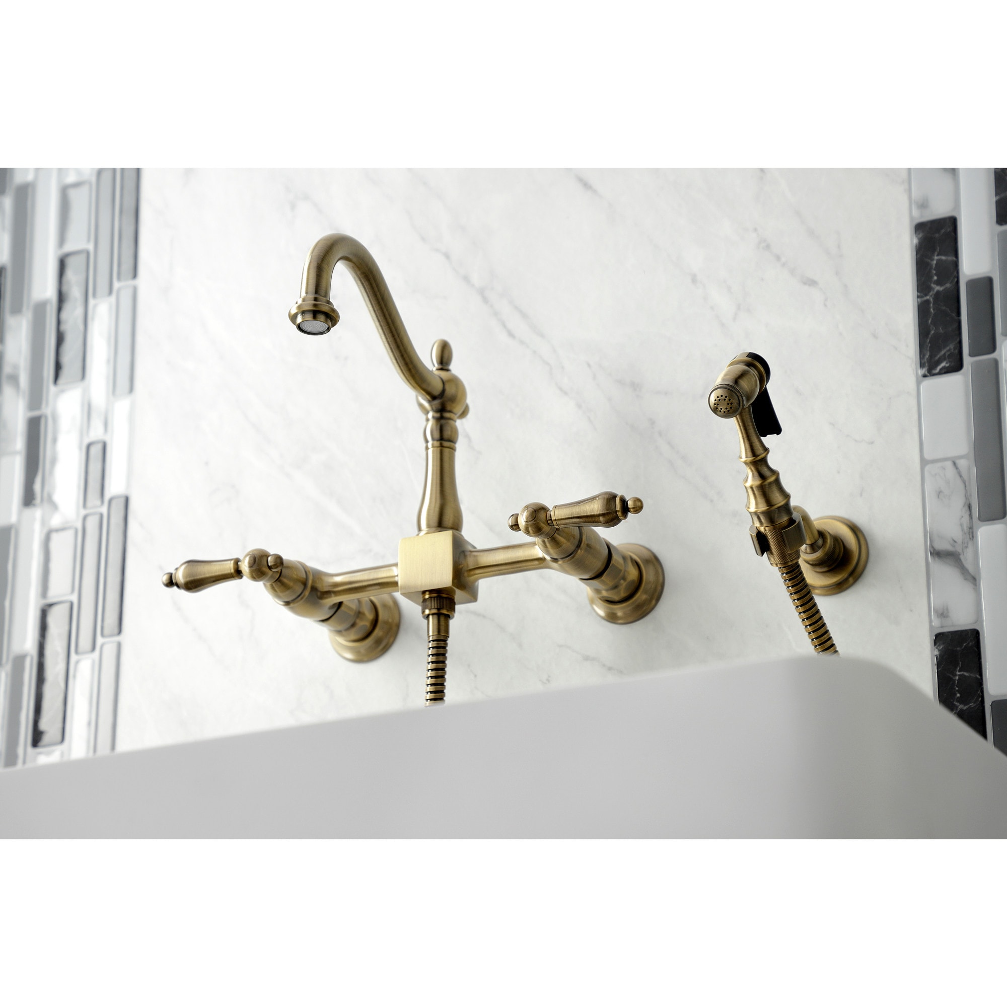 Kingston Brass WLKS1263ALBS Kitchen-Faucets - View #3