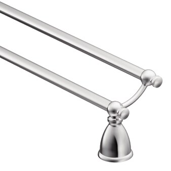 CALDWELL 24 DBLE TOWEL BAR CH in the Towel Bars department at