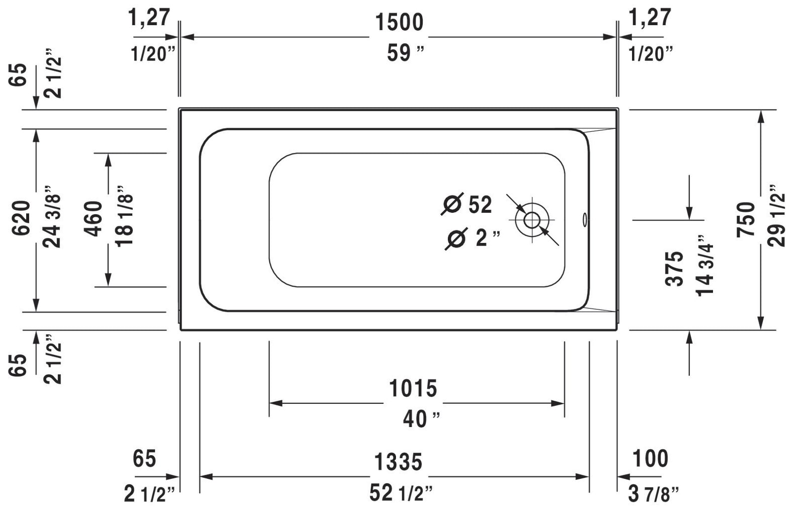 Duravit 700095000000092 bathtubs - View #6