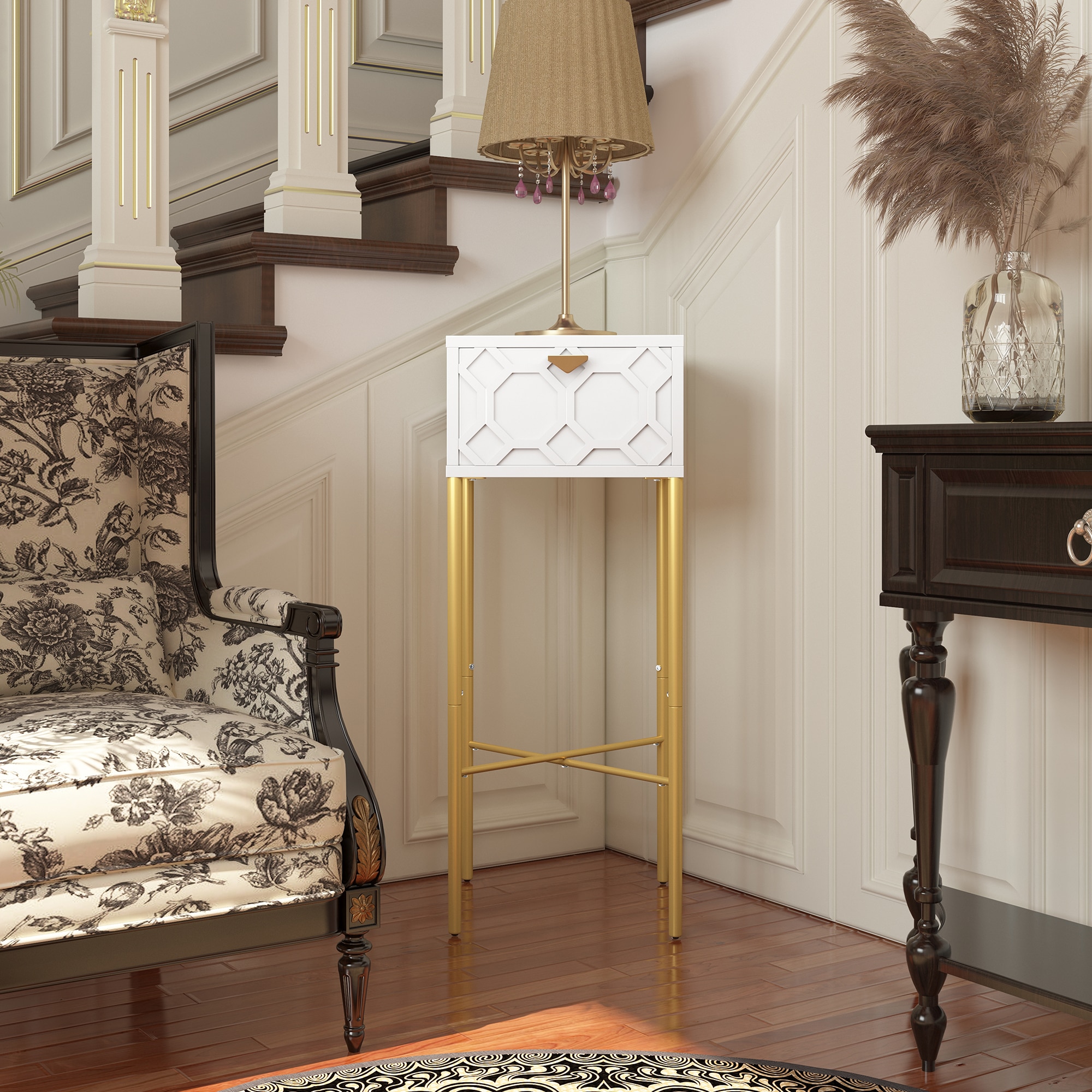Clihome CL-CN1-WH End-Tables - View #7