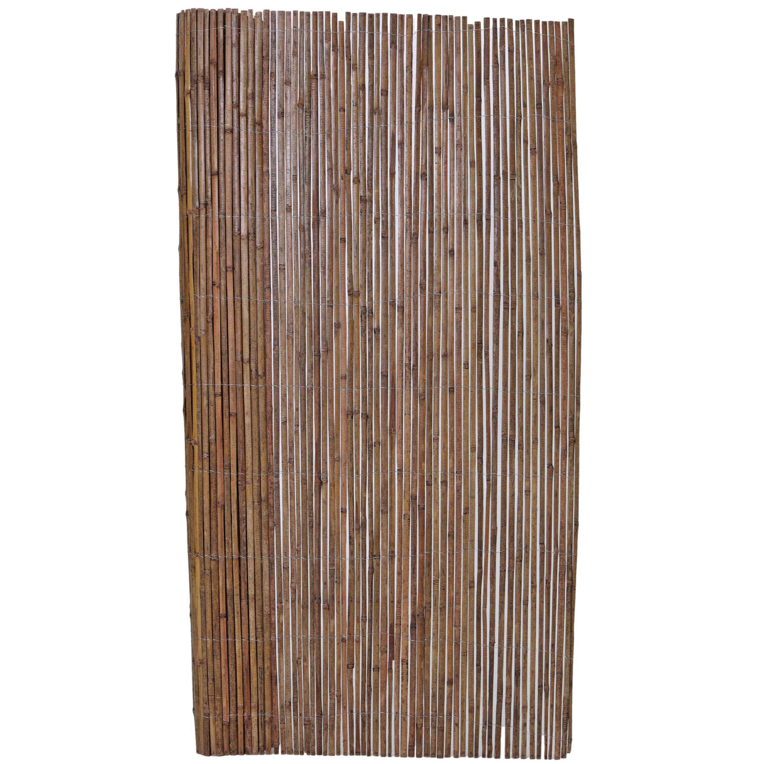 Backyard X-Scapes 20-BSC6 6-ft x 16-ft Bamboo Semi-privacy No Dig Fence Panel