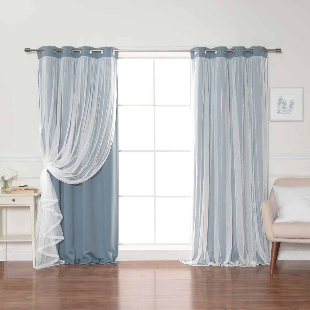 BRIDGET VOILE CURTAIN PANEL 54",72",90" Drops Available In Different  Colours 
