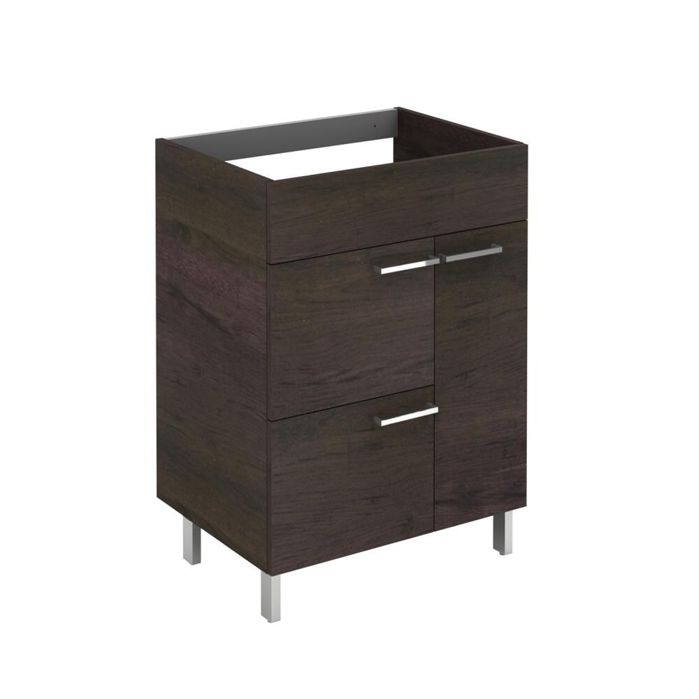WS Bath Collections ELEGANCE 60 WE BASE Elegance 24-in Wenge Bathroom Vanity Base Cabinet without Top
