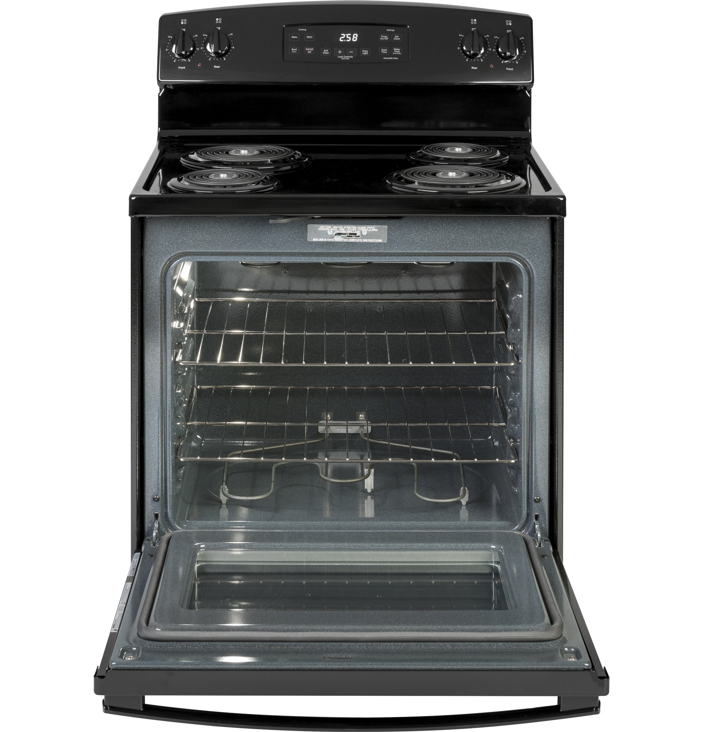 GE JB258DMBB Freestanding-Electric-Ranges - View #4