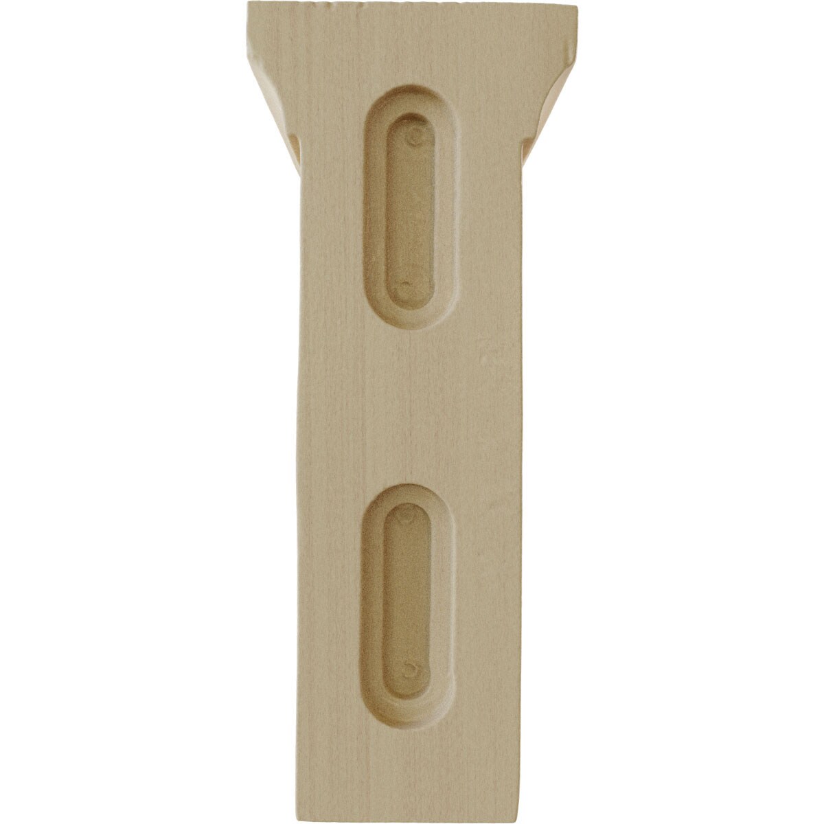 Ekena Millwork 2 1/2"W x 4"D x 6"H Small Gomez Wood Bracket, Rubberwood