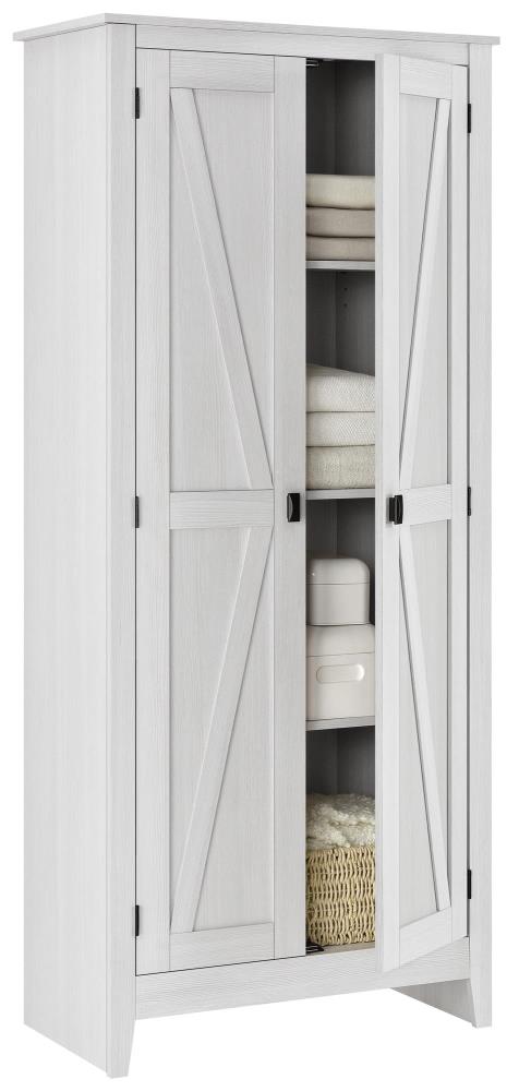 Ameriwood Home Youngstin Mini Refrigerator Storage Cabinet, White -  Walmart.com