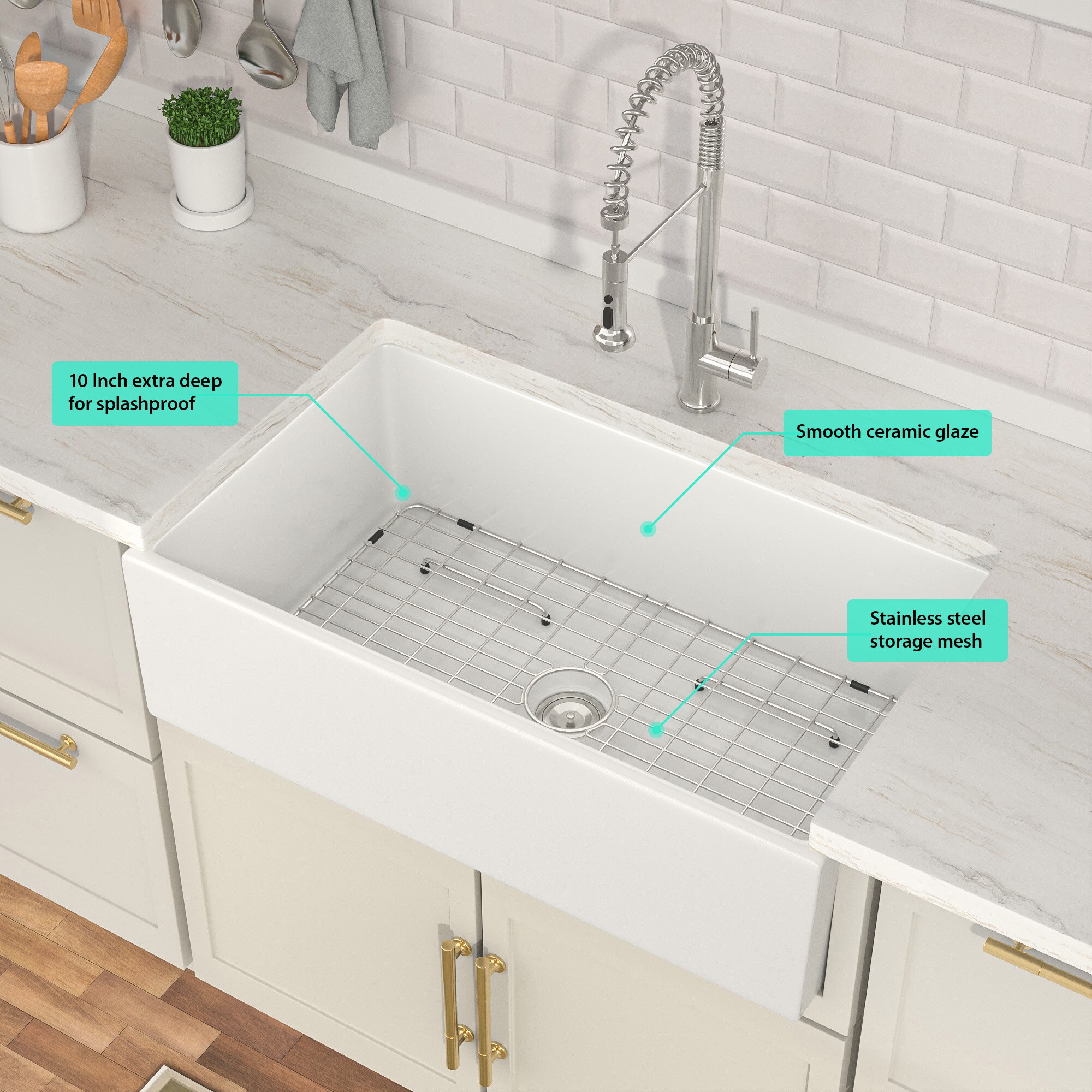 Lordear LD-SAW3320R1 Kitchen-Sinks - View #3