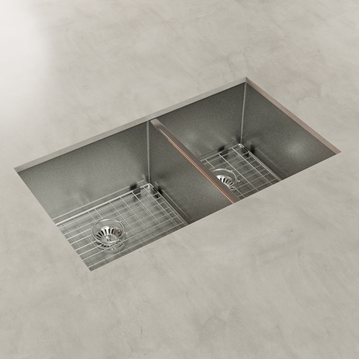 Valley Bath and Kitchen STAVE3219DBUOFF Kitchen-Sinks - View #2