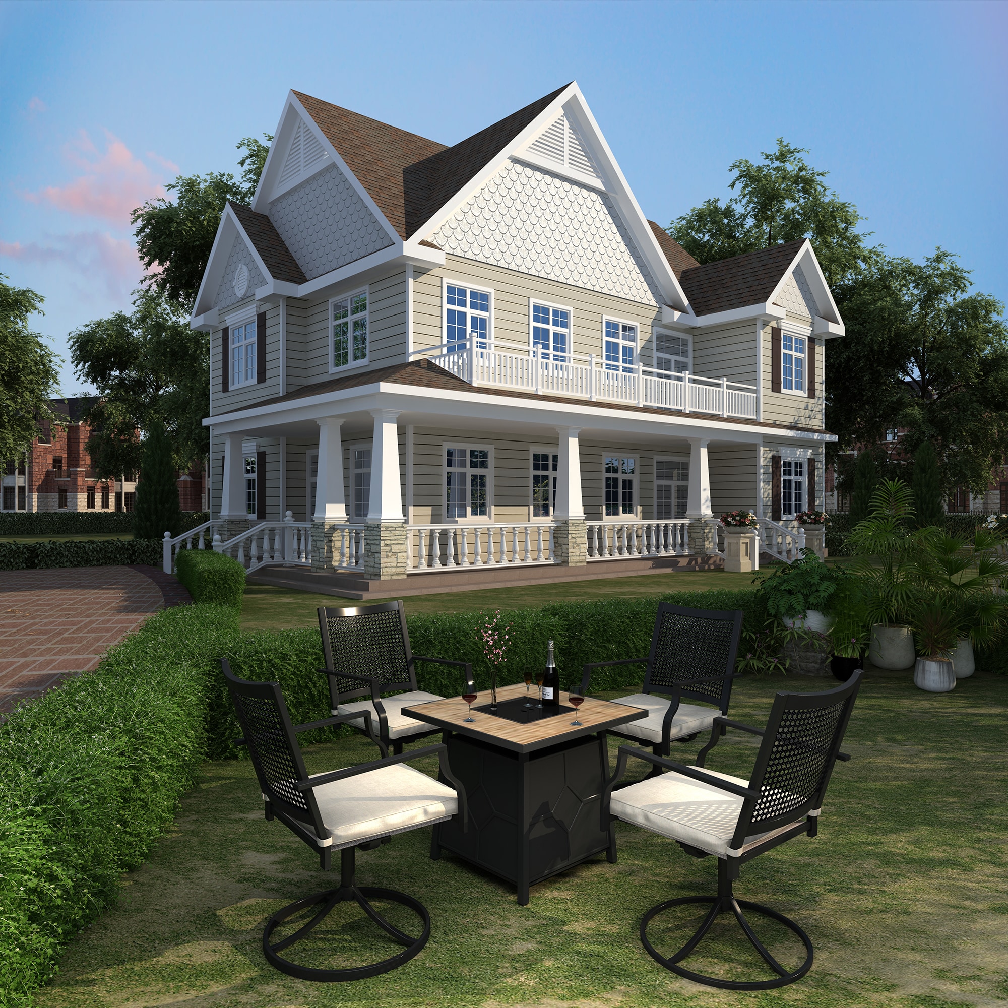 CASAINC CA-2A125 Patio-Conversation-Sets - View #7