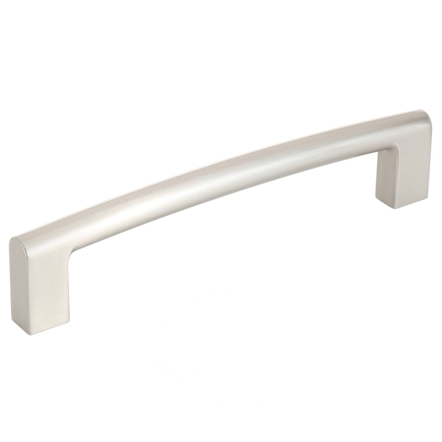 Origin 21 NOE 5-1/16-in , 128mm Center to Center Satin Nickel Cylindrical Handle Drawer Pull 6 -Pack