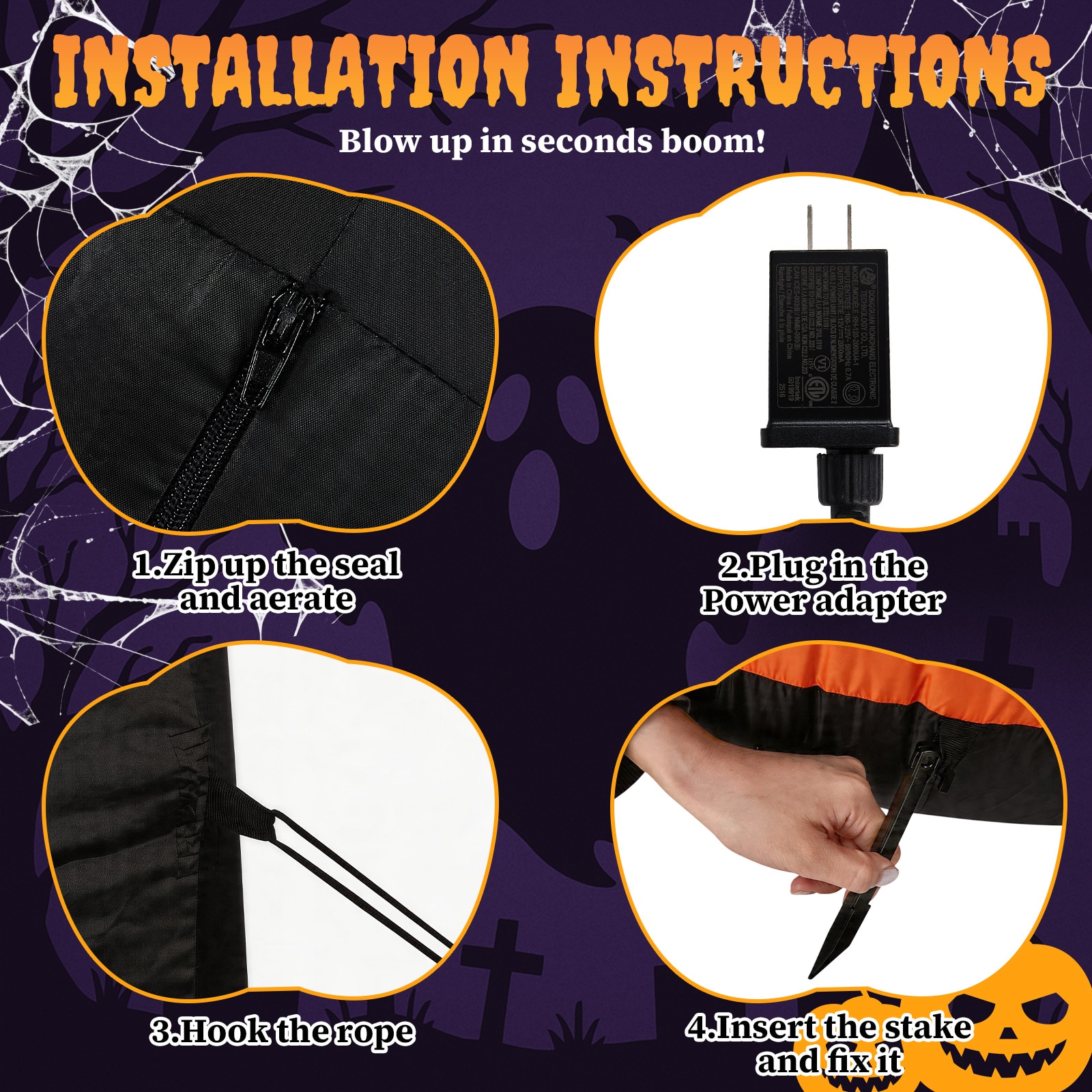 Winado 1-G61000833 Outdoor-Halloween-Decor - View #6