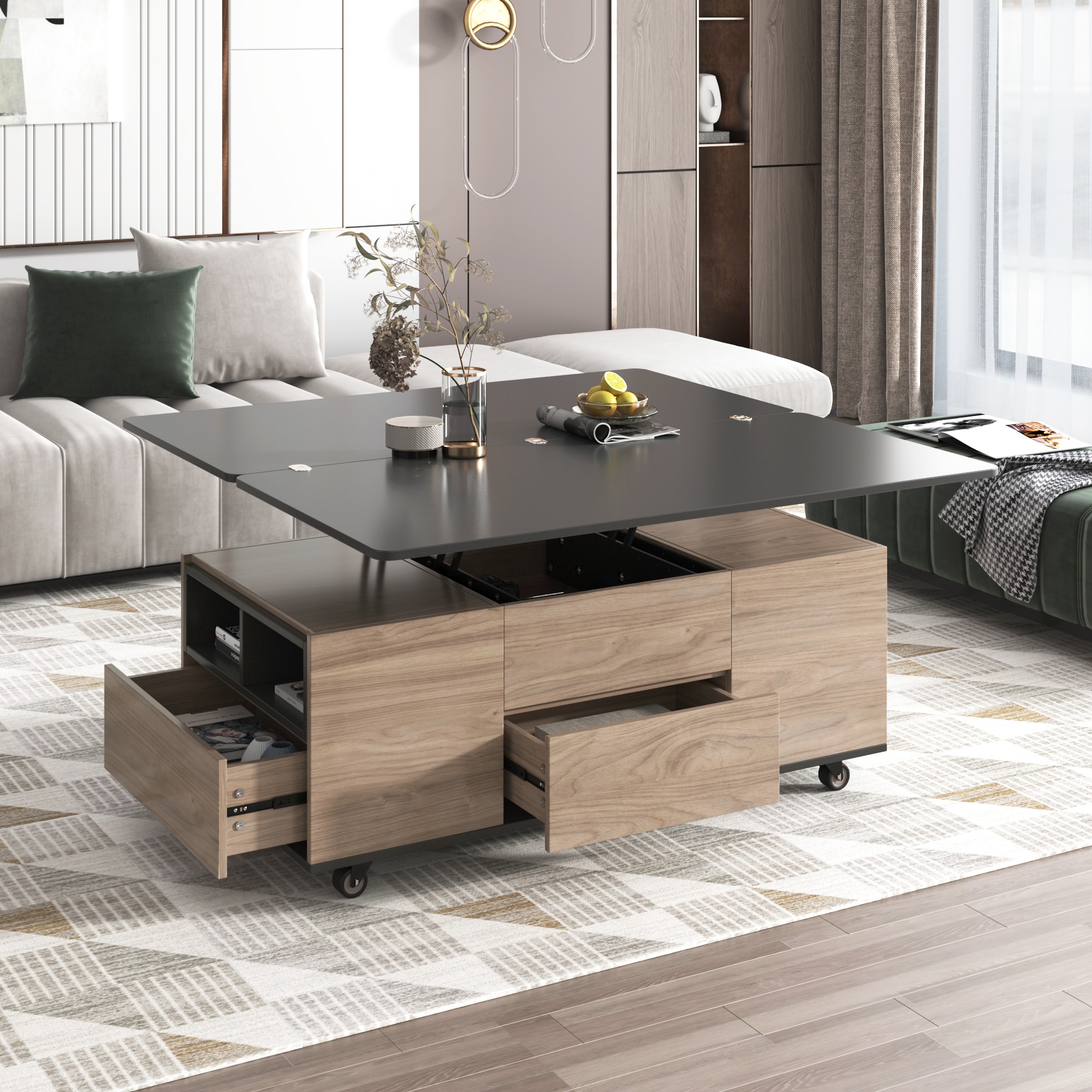 ModernLuxe L3P-CH307463AAG Coffee-Tables - View #2