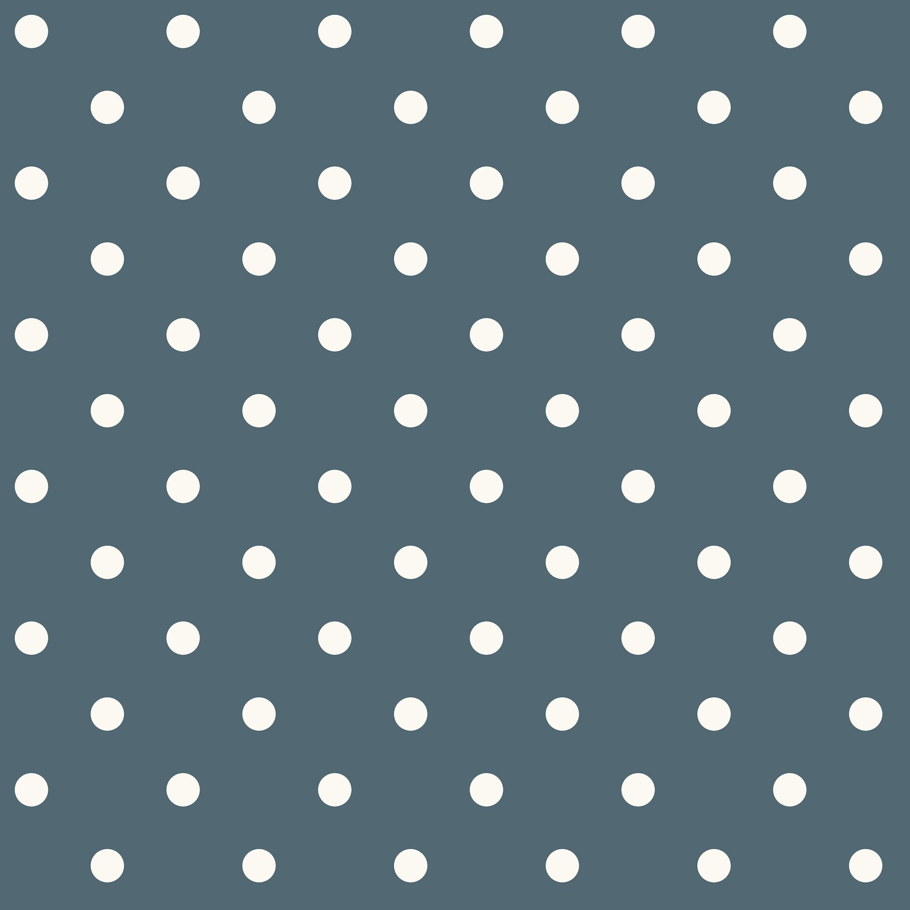 Magnolia Home MH1576 56-sq ft White/Blue Paper Polka Dot Prepasted Soak and Hang Wallpaper