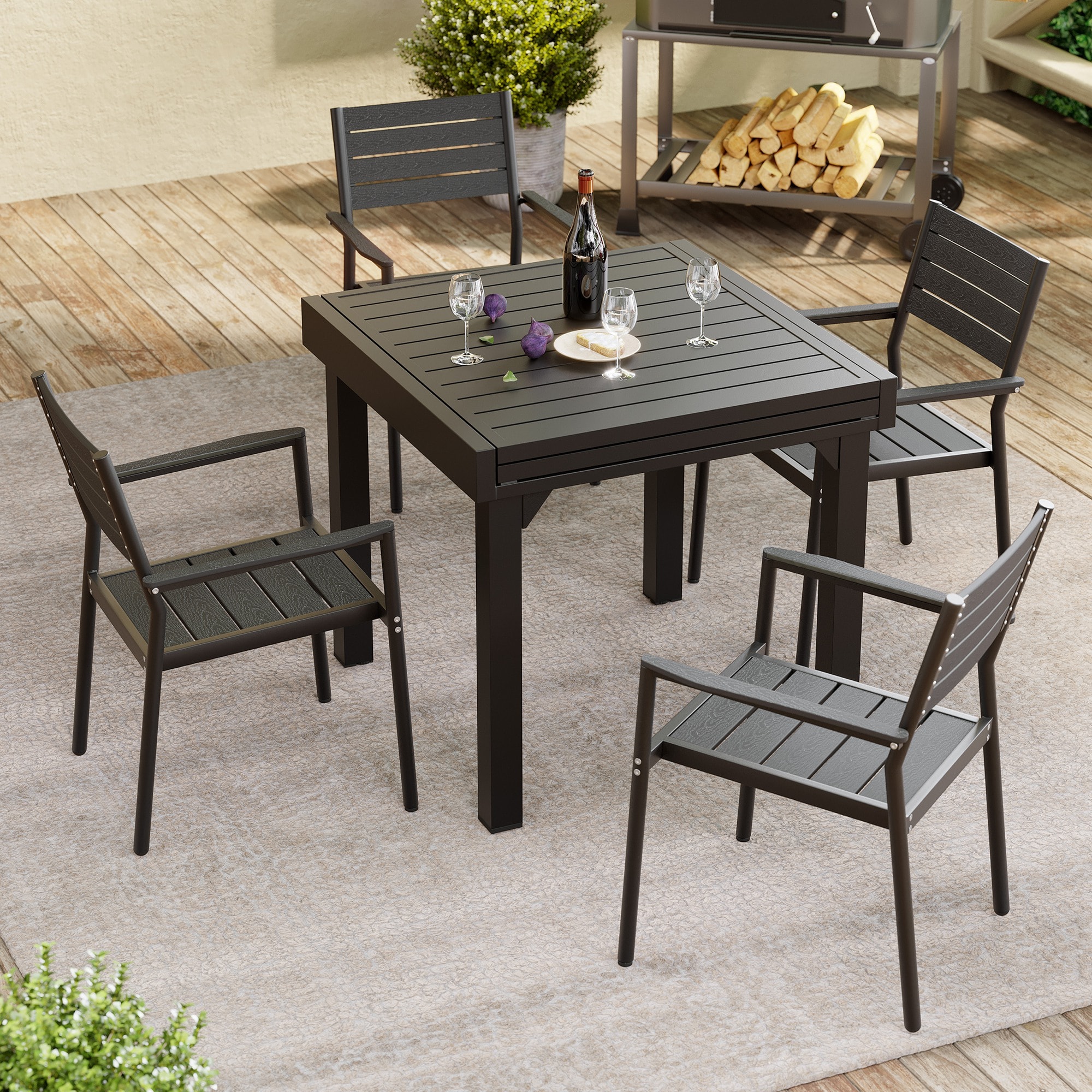 Crestlive Products CL-DC038BLK-2 Patio-Chairs - View #8