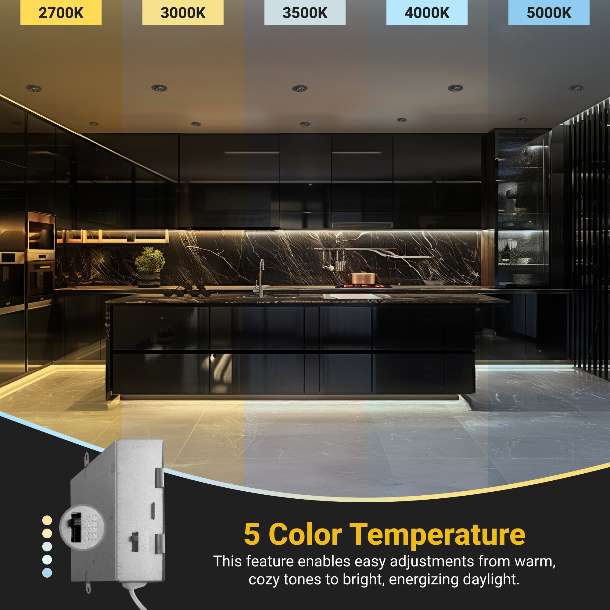 NUWATT NWGMB-3-5CT-BZ-R16P Led-Retrofit-Downlight - View #6
