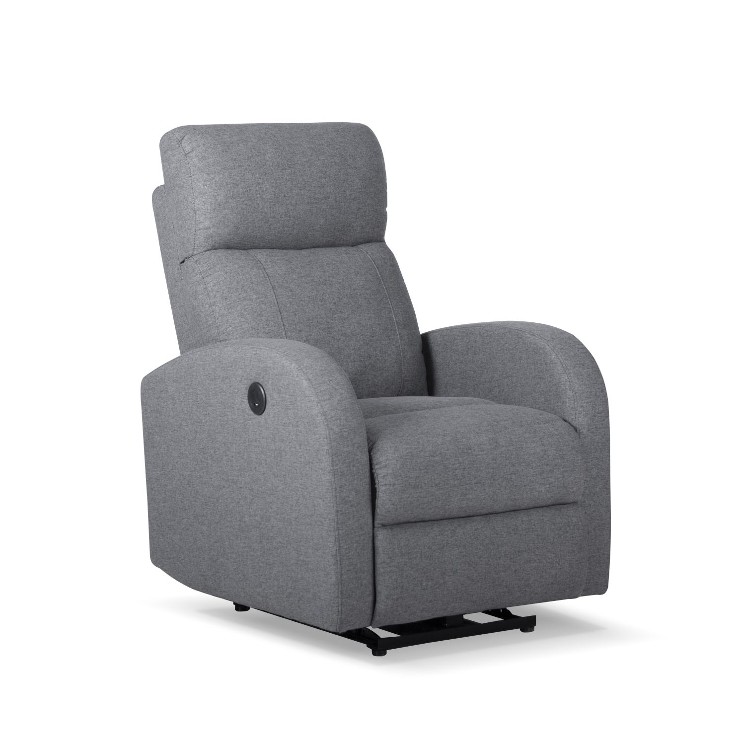 JASMODER 293131234 37.00-Inches Modern Gray Sofa