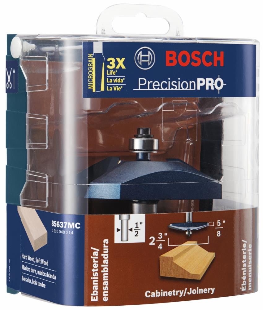 Bosch 85637MC Cabinetry-Joinery-Router-Bits - View #2