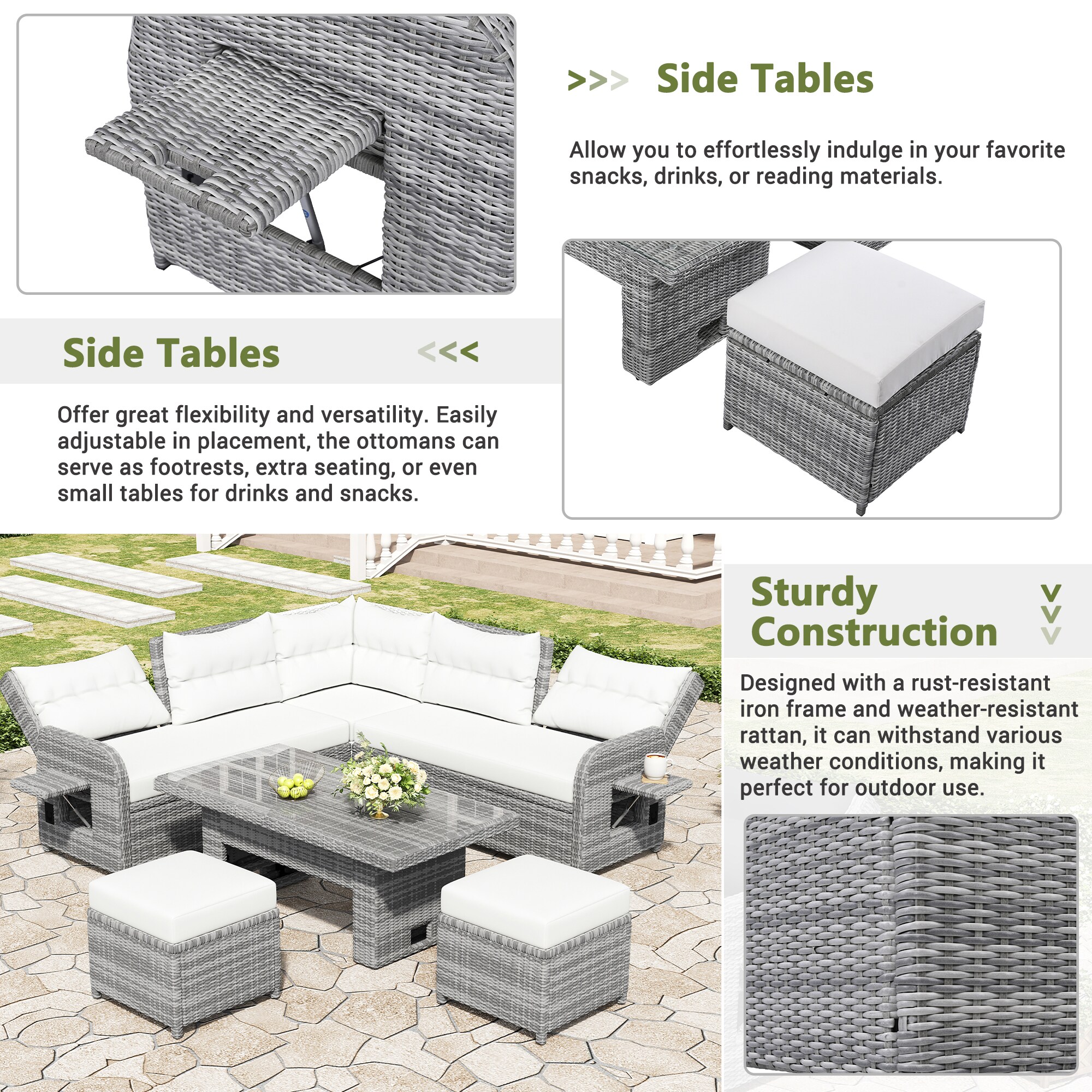 ModernLuxe L-N719Z000120A Patio-Conversation-Sets - View #3