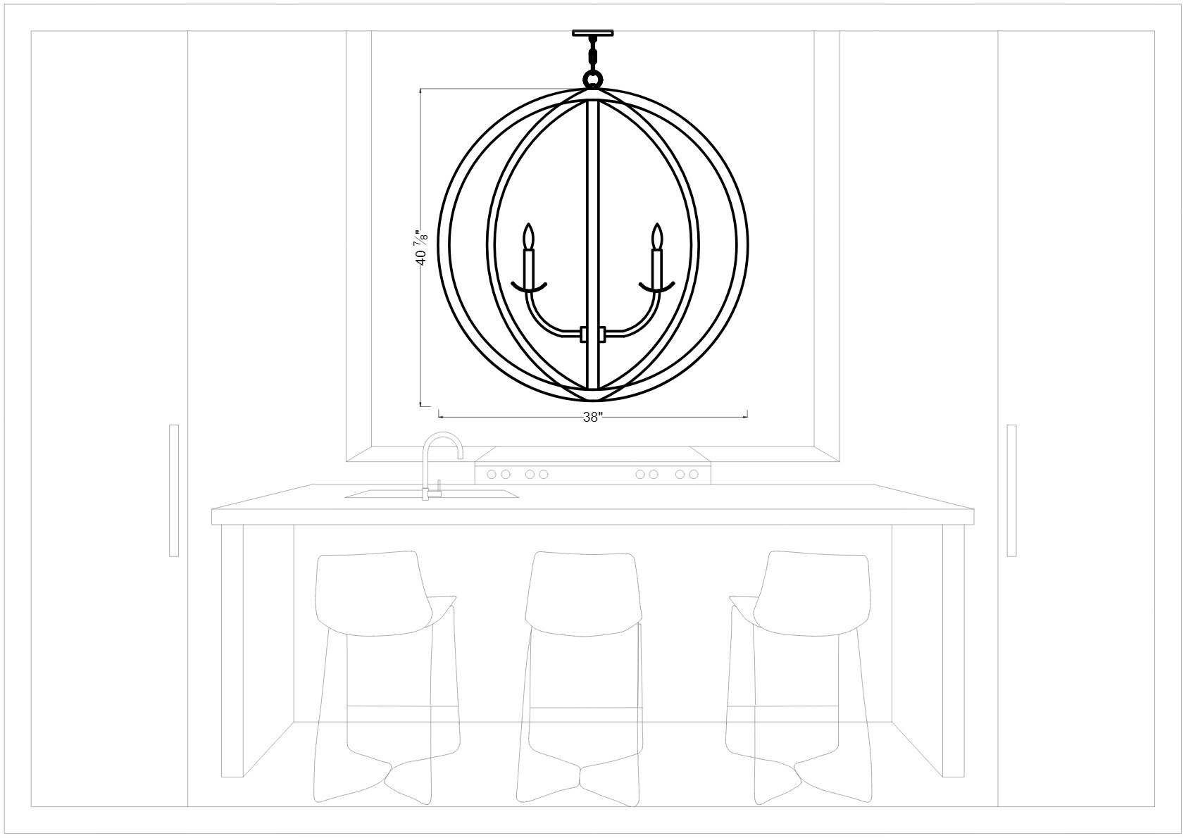 Generation Lighting F3186/6WOW/AF b090015 - View #4