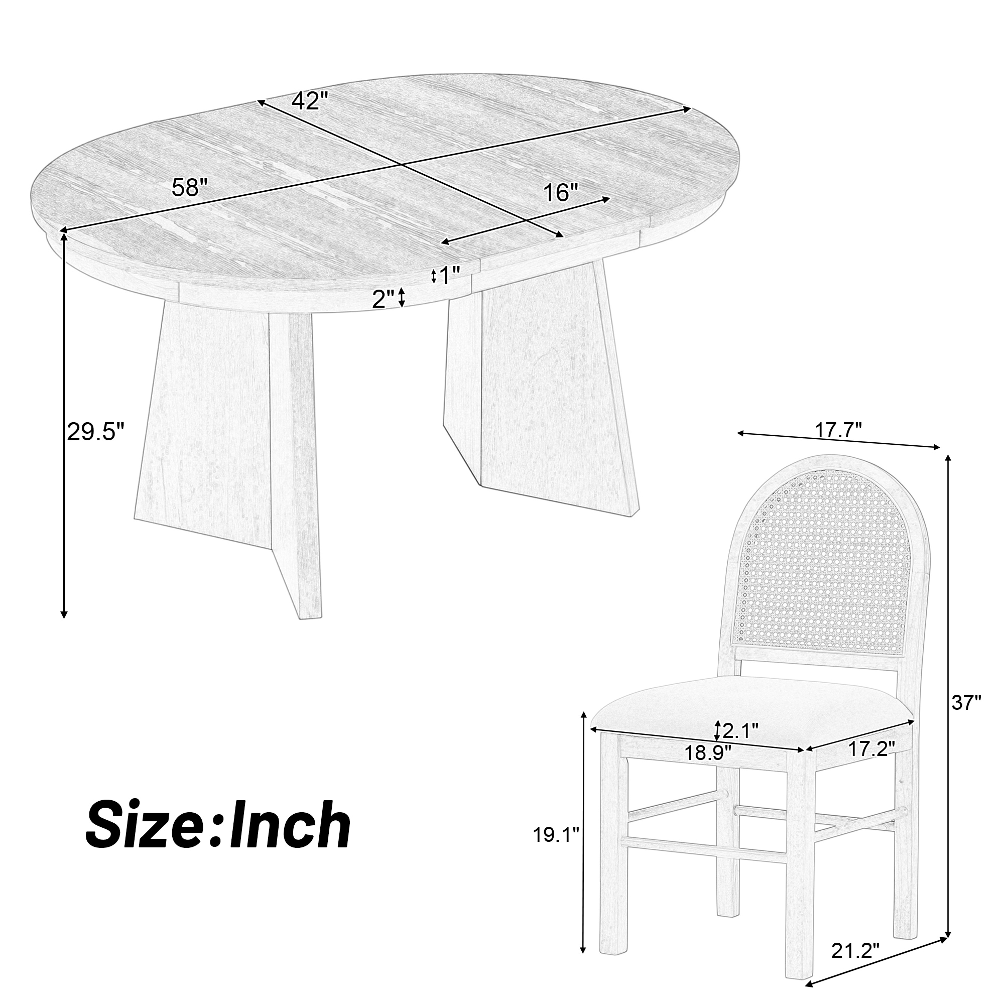 Qualler FSUDTM820P Dining-Sets - View #8