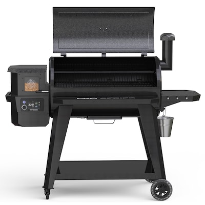 Pit Boss Pro Series V3 1150-sq in Grey Pellet Grill with Smart Compatibility in Gray | 10980