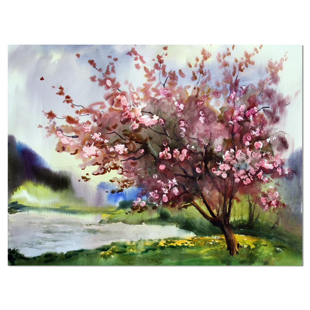 Designart PT6120-40-30 30-in H x 40-in W Landscape Print on Canvas