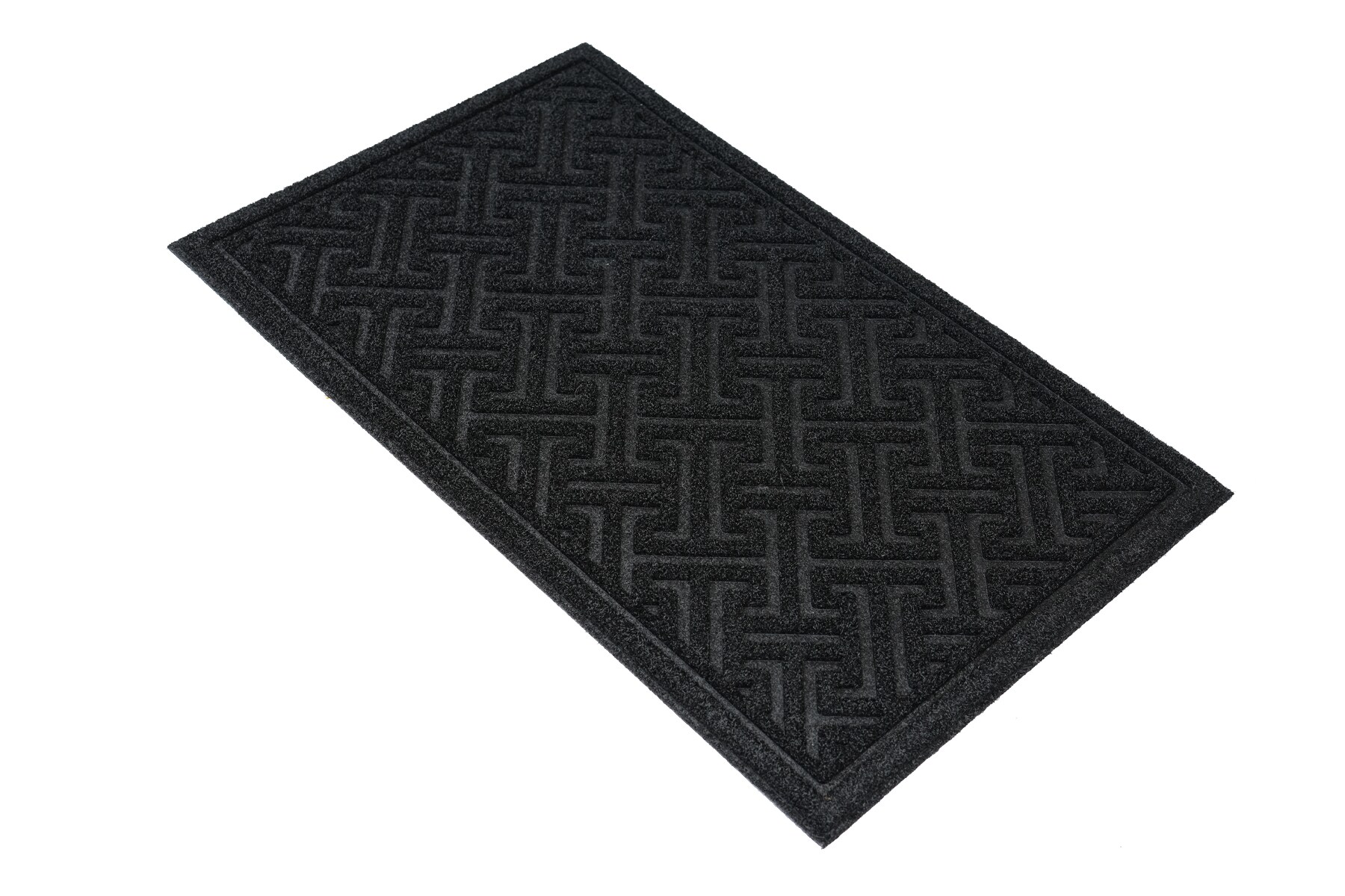 2 Ft X 3 Ft Black Polypropylene Rubber Rectangular Indoor Decorative   64815555 