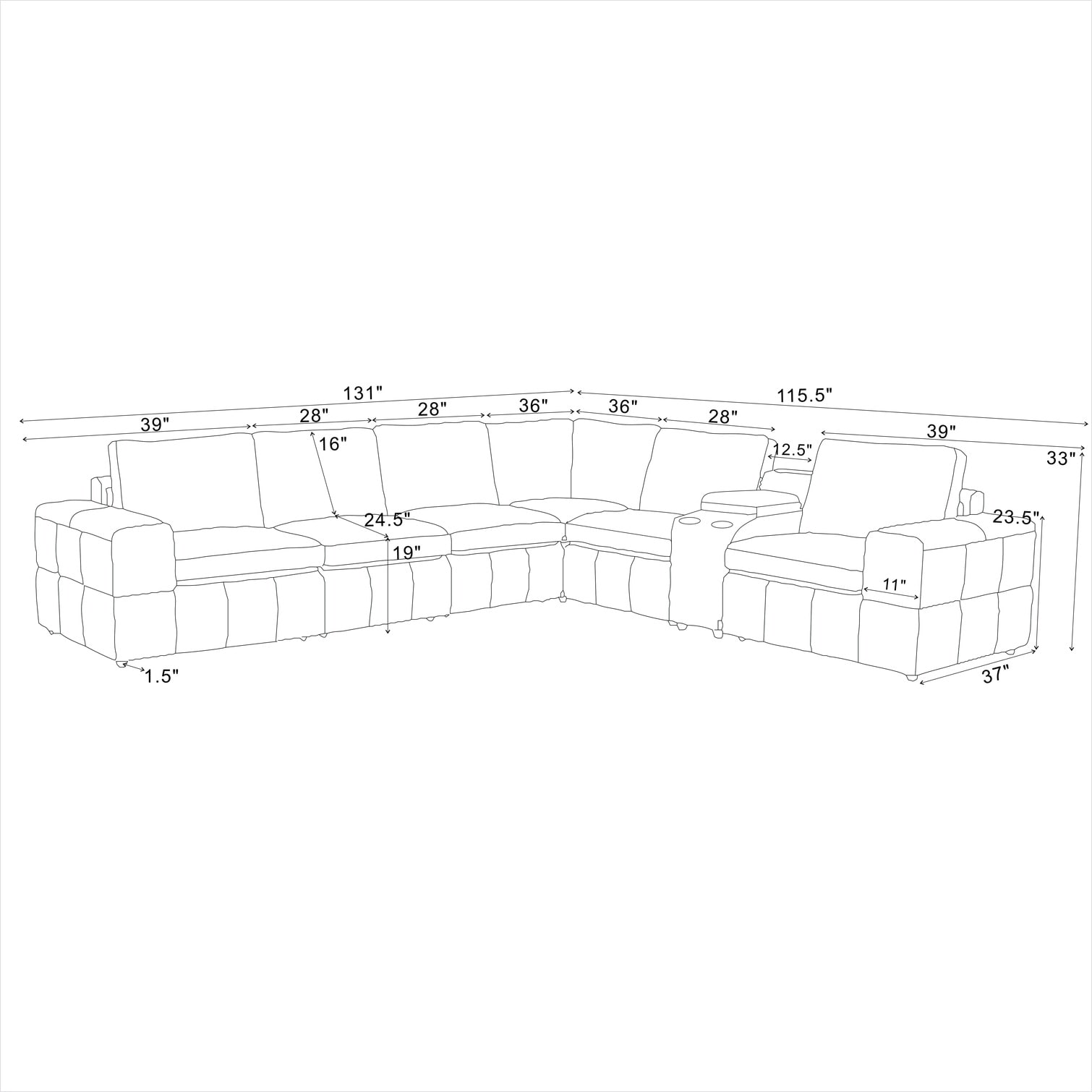 Naturefalls OAMYCBKH6ACE Sofas-Loveseats - View #7