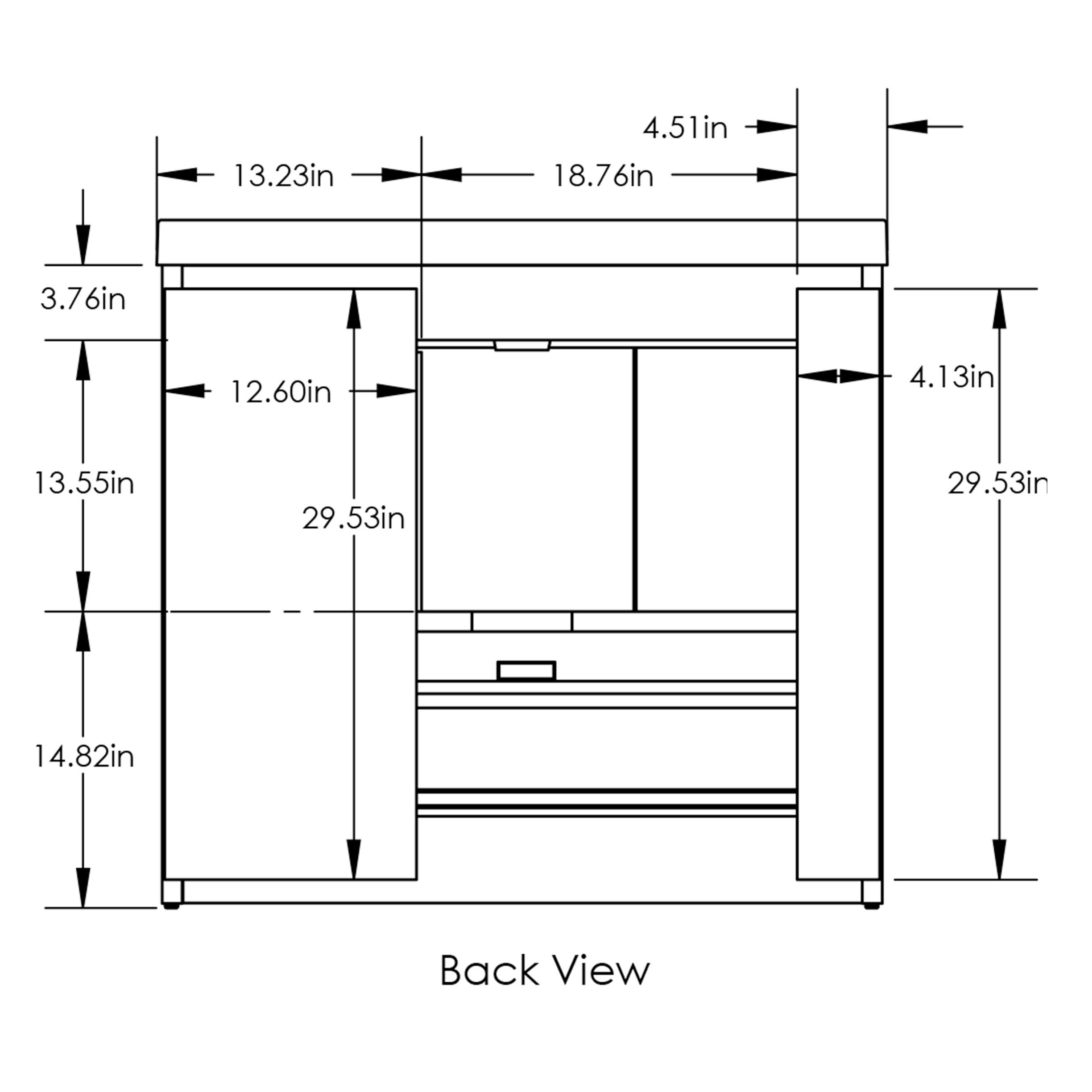 Diamond NOW Quinn 36-in Forest Elm Brown Woodgrain Single Sink Bathroom ...