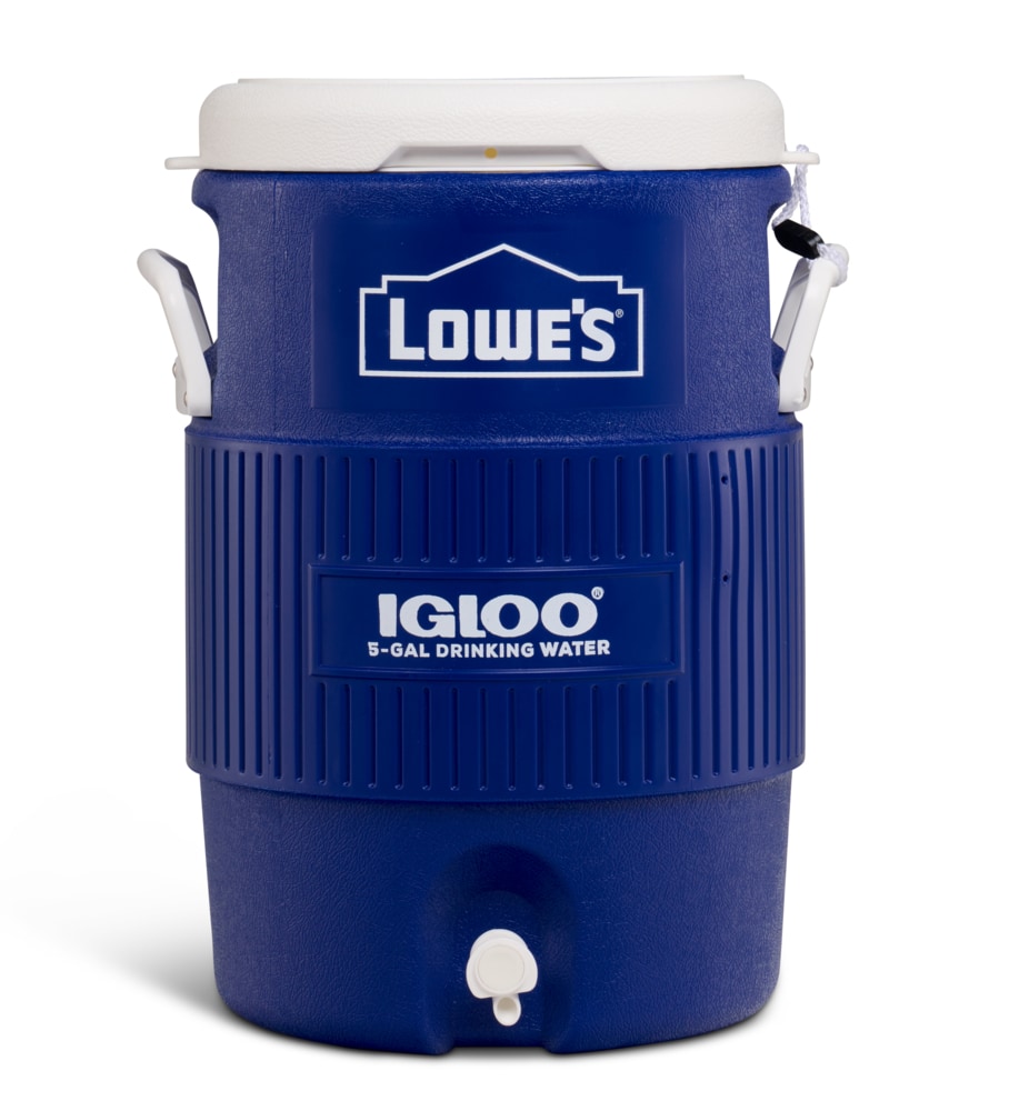 Lowe's 5-Gallon (S) Beverage Cooler in Blue | 00042274