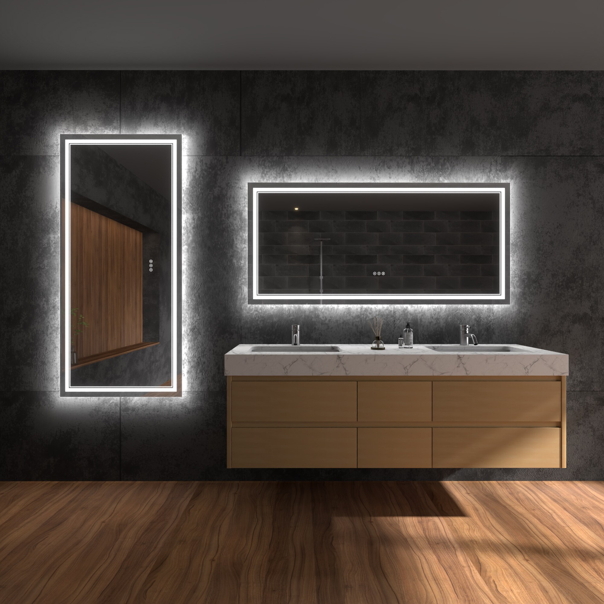 ExBrite DHBM2836BX Framed-Bath-Mirrors - View #10