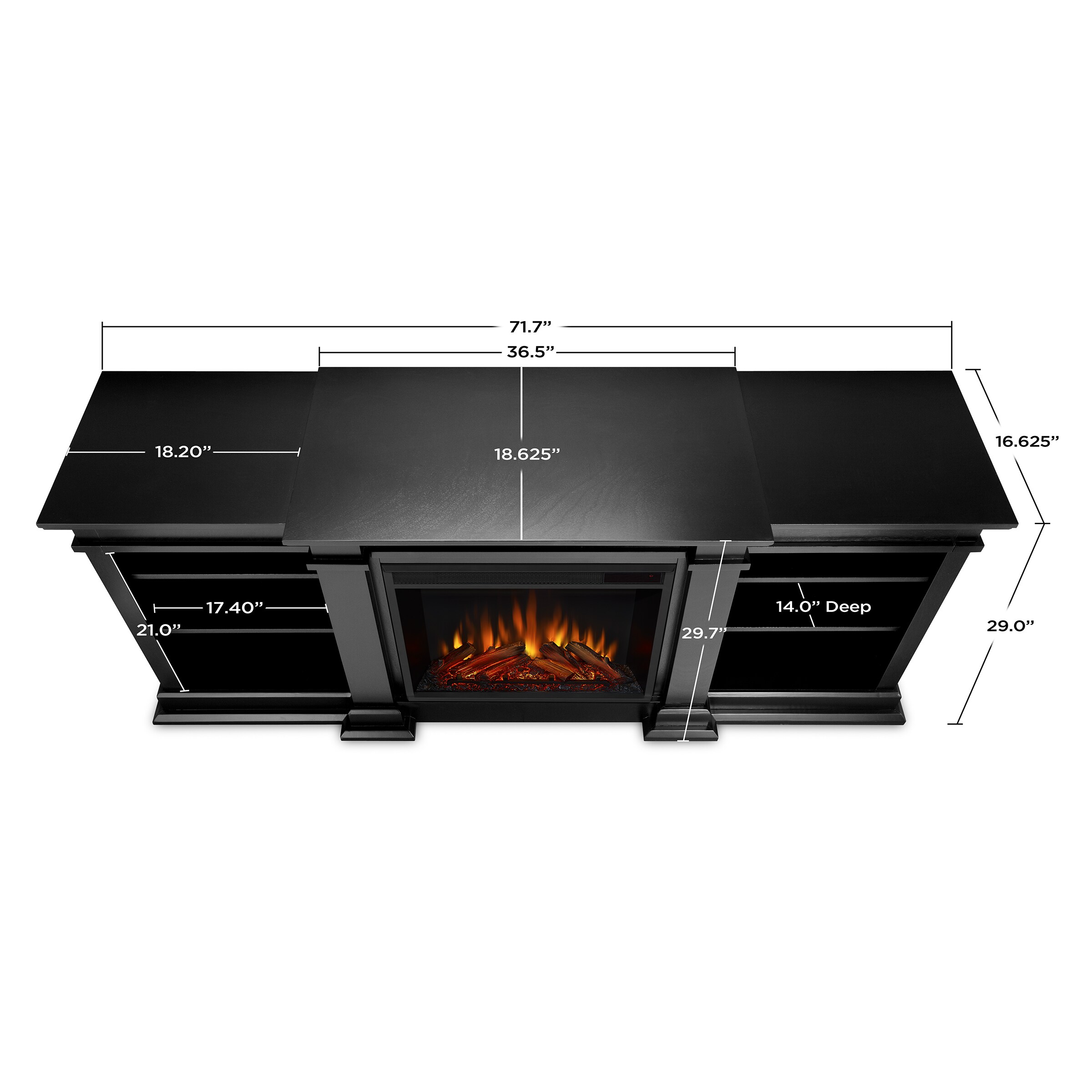 Real Flame G1200E-B Electric-Fireplaces - View #16