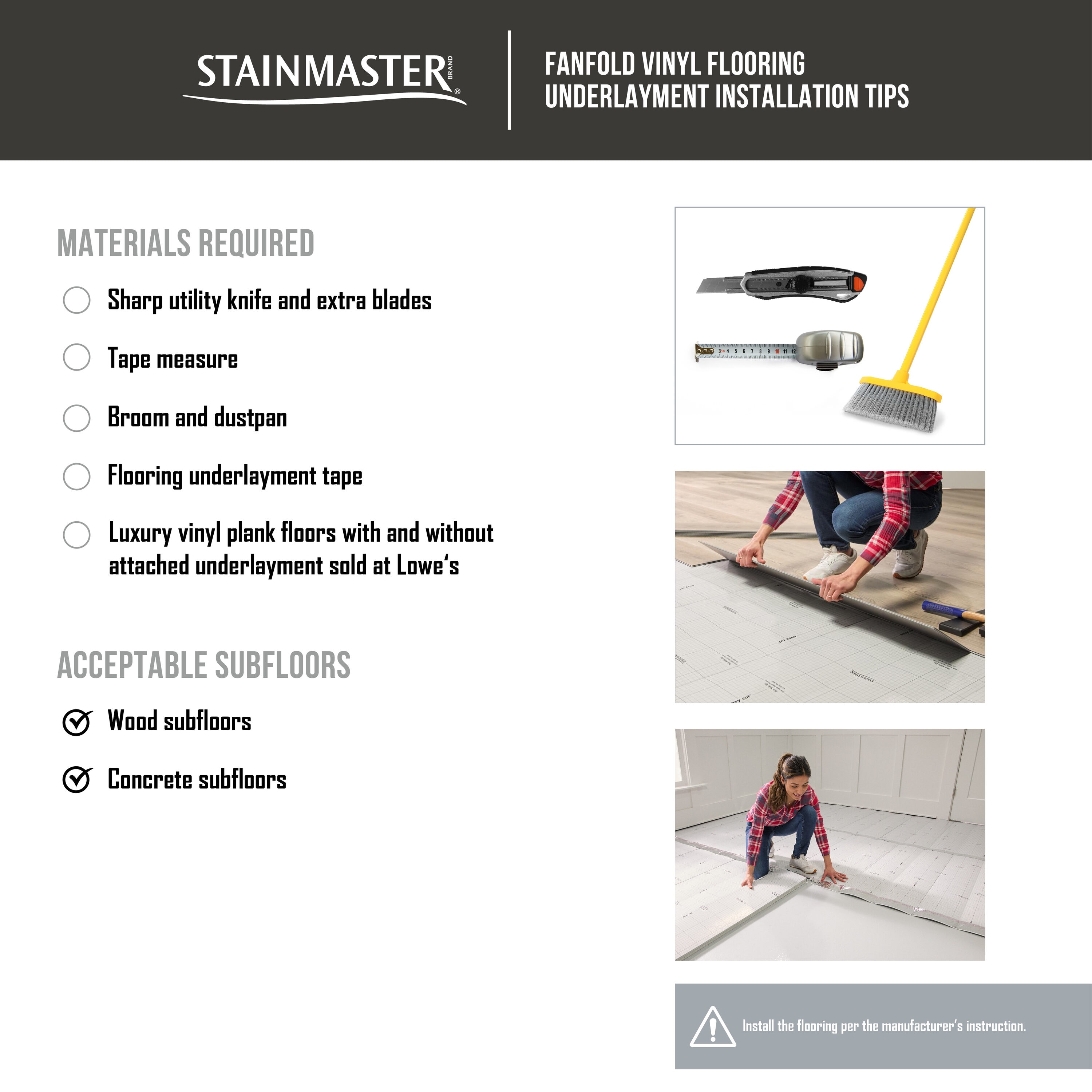 STAINMASTER A65006 Laminate-Underlayment - View #14