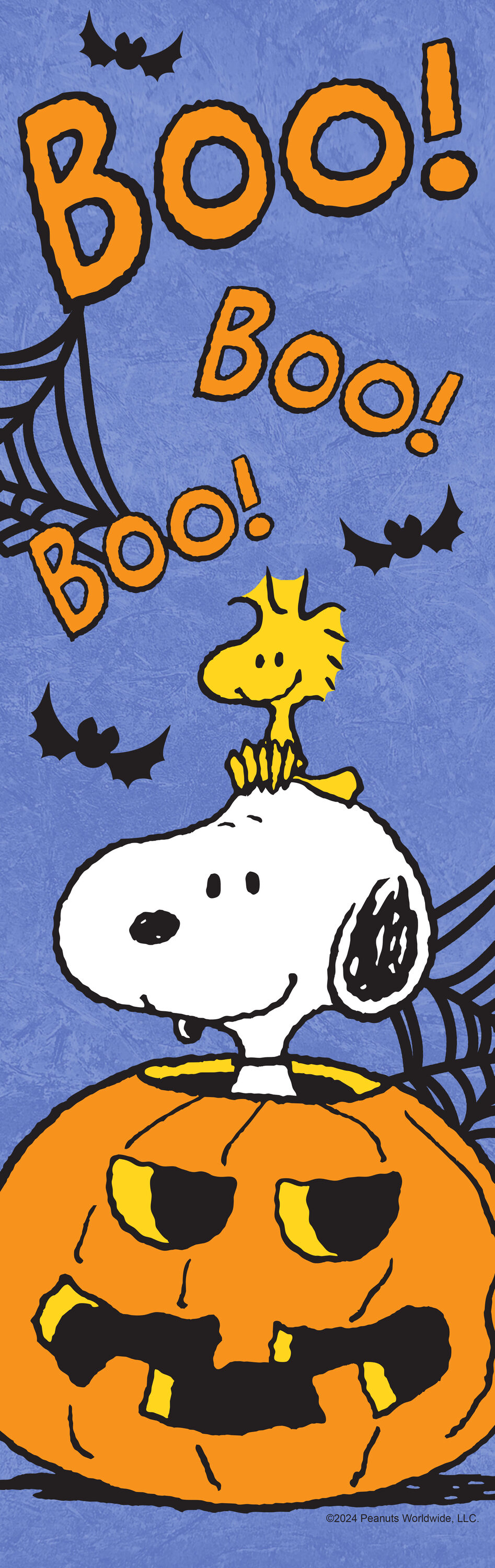 Peanuts 13-1246-51-01 1.39-ft W x 4.25-ft H Halloween Banner