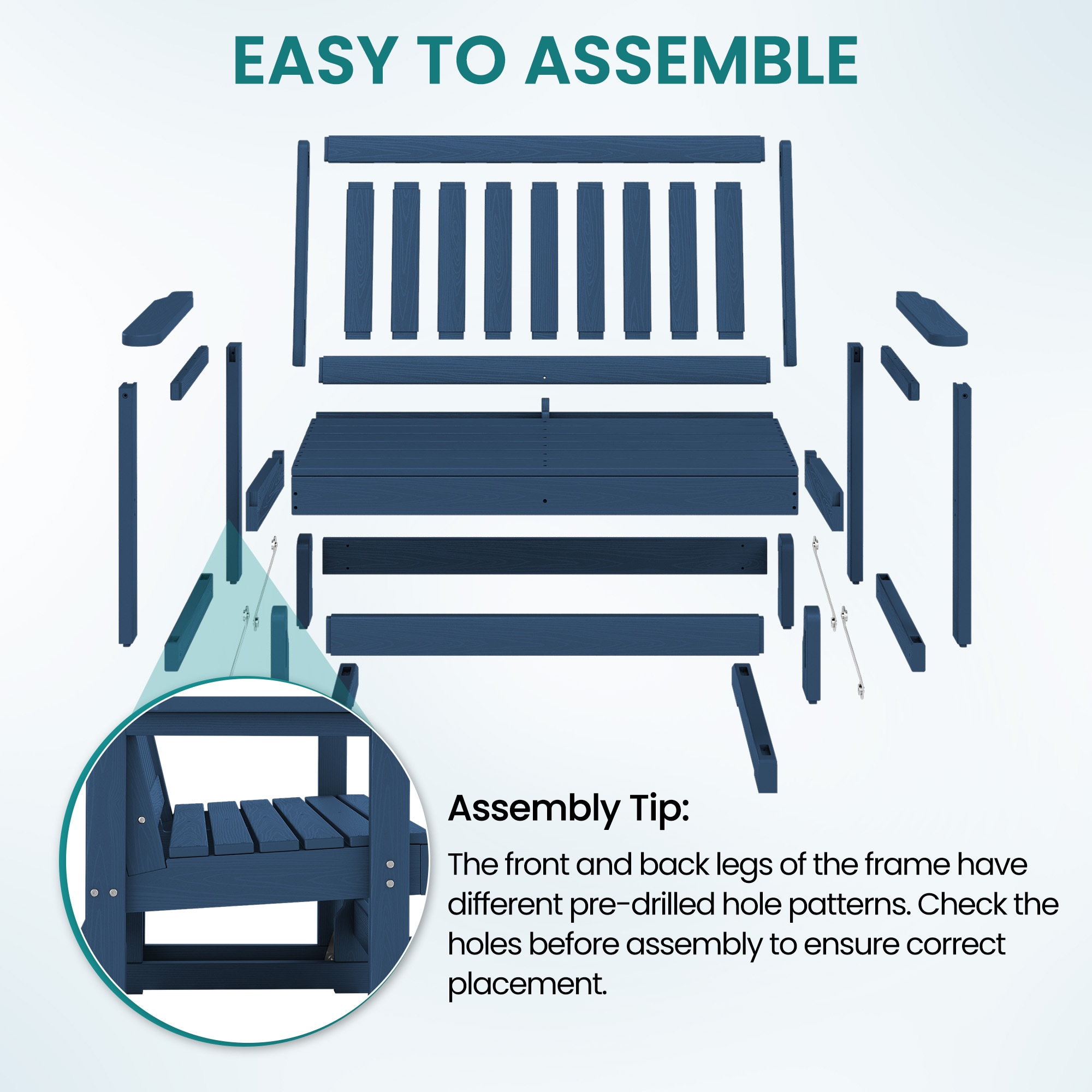 JEAREY DC-HL Swing-Gliders - View #8