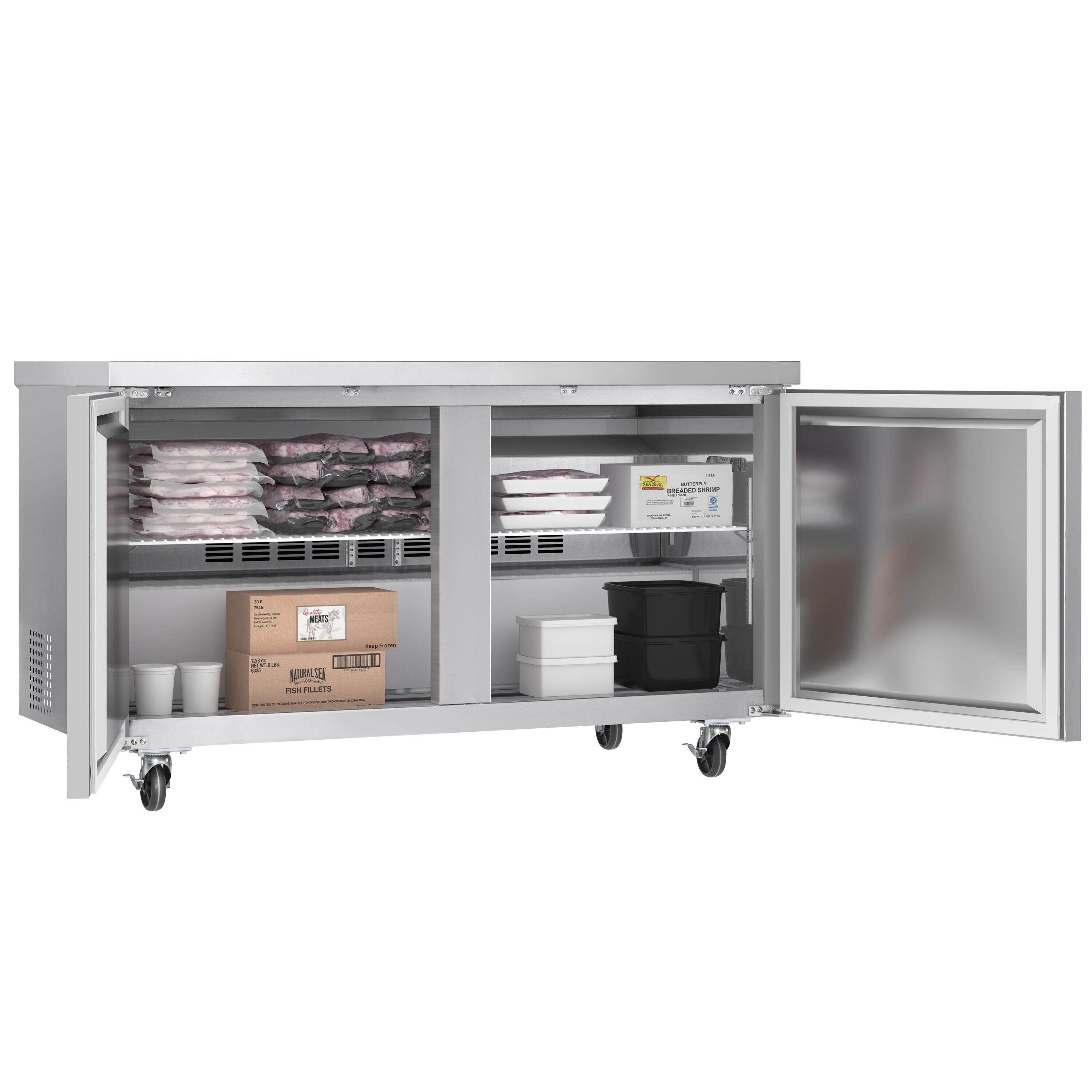 KoolMore LOW-KM-UCF-15SS Commercial-Freezers - View #4