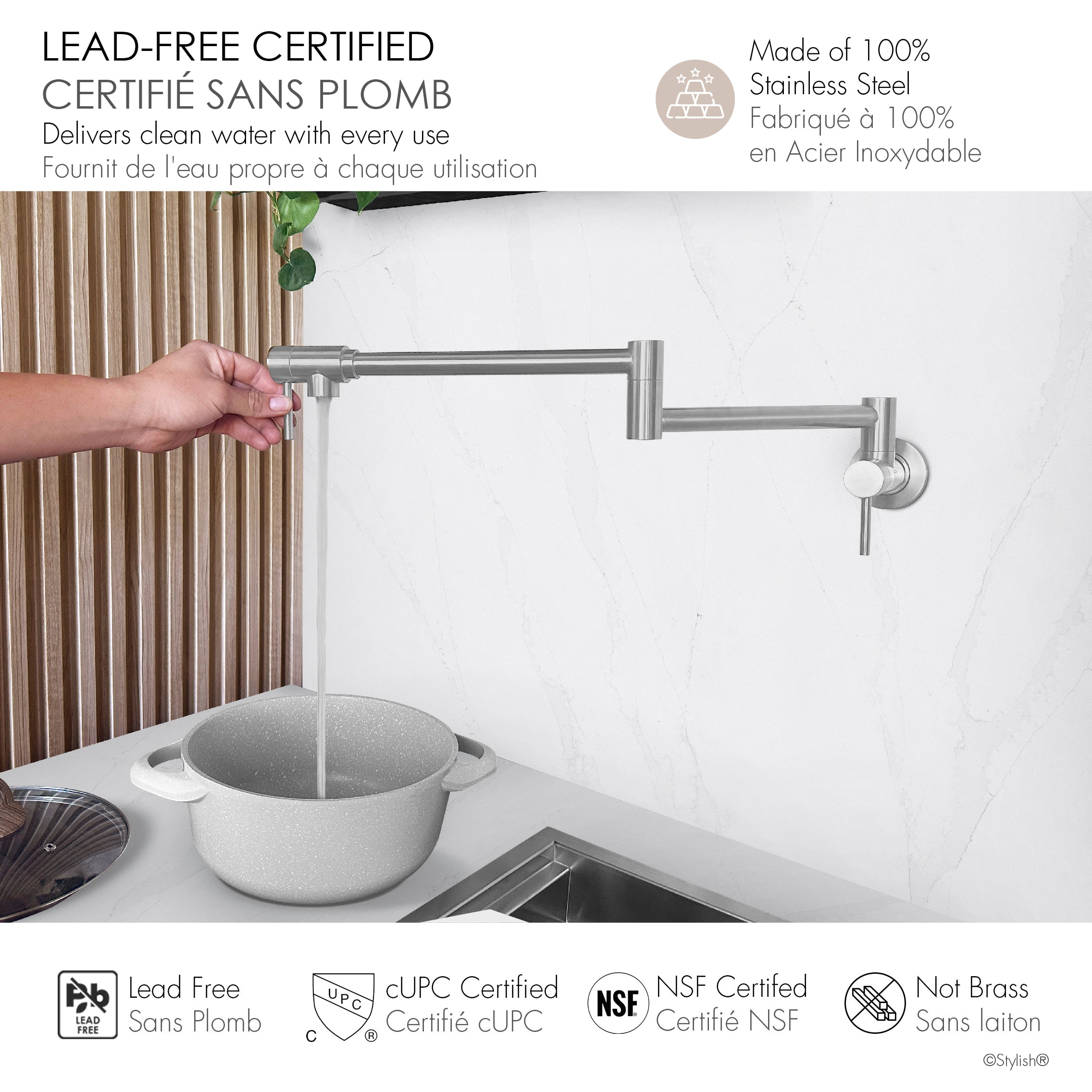 Stylish K-145S Kitchen-Faucets - View #7