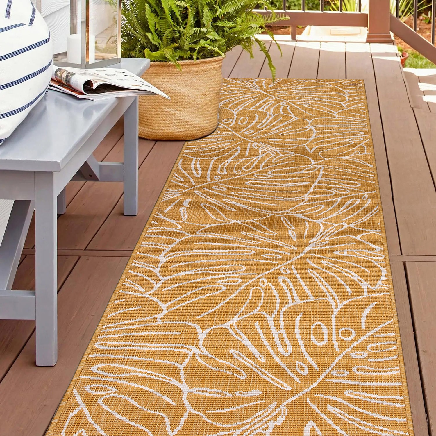 World Rug Gallery 4031YELLOW2X7 rugs - View #8