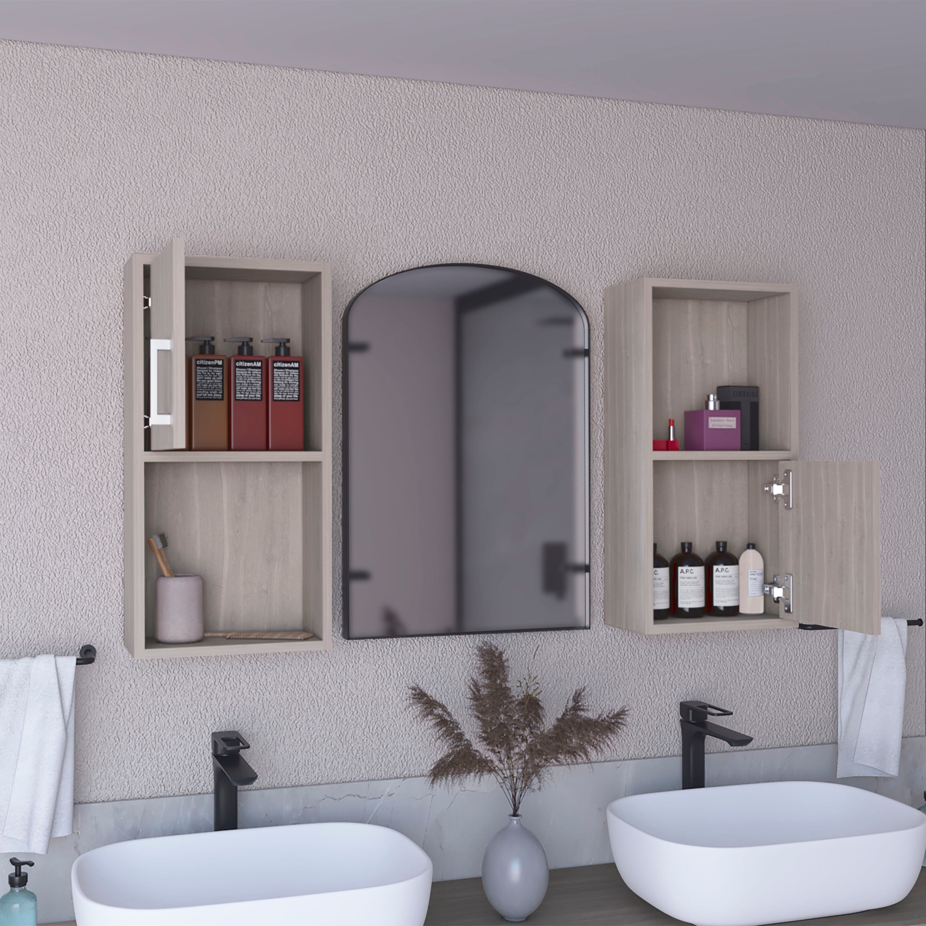 Tatayosi T199745 Bathroom-Wall-Cabinets - View #3