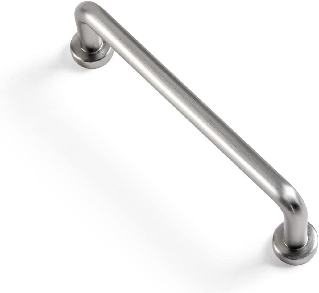 Miaokesen 1827NL-76 3-in , 76mm Center to Center Brushed Nickel Cylindrical Handle 6 -Pack