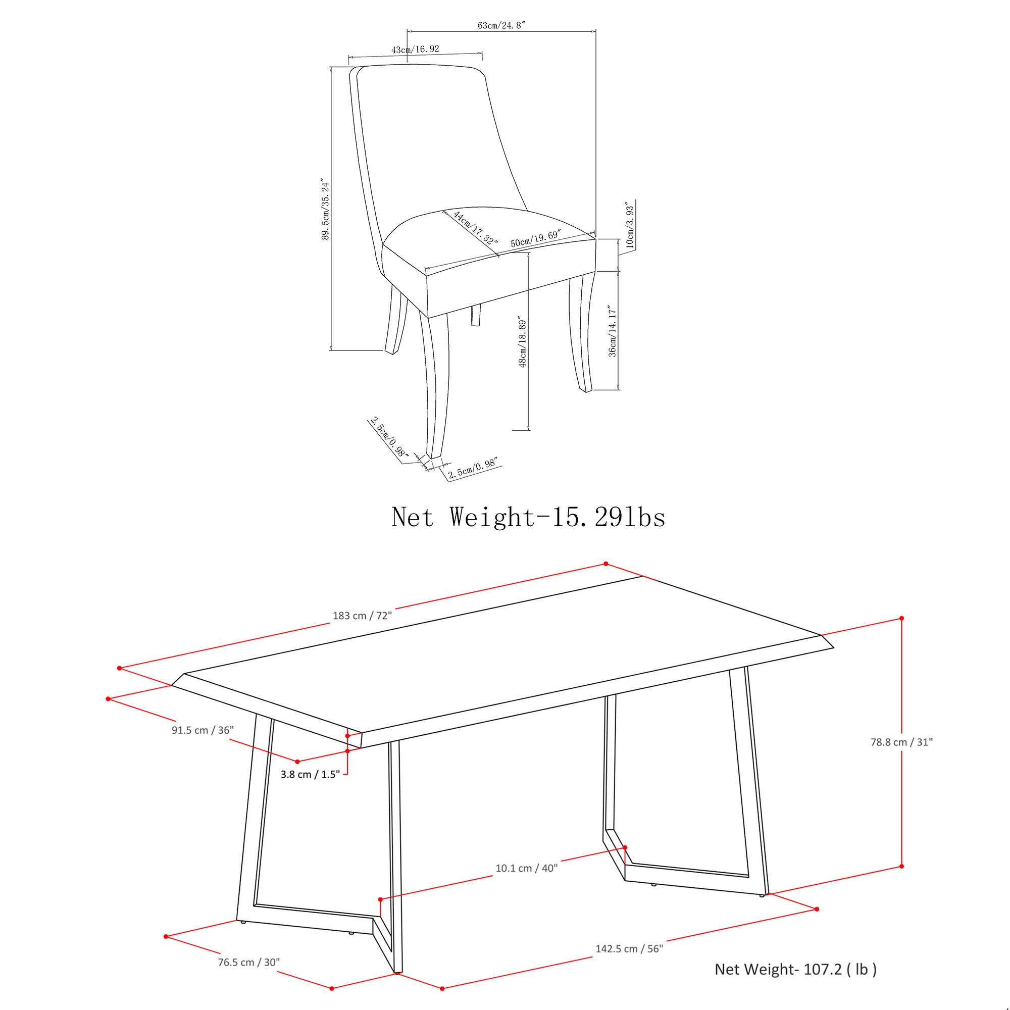 Simpli Home AXCDS7WAW-SGL Dining-Sets - View #6