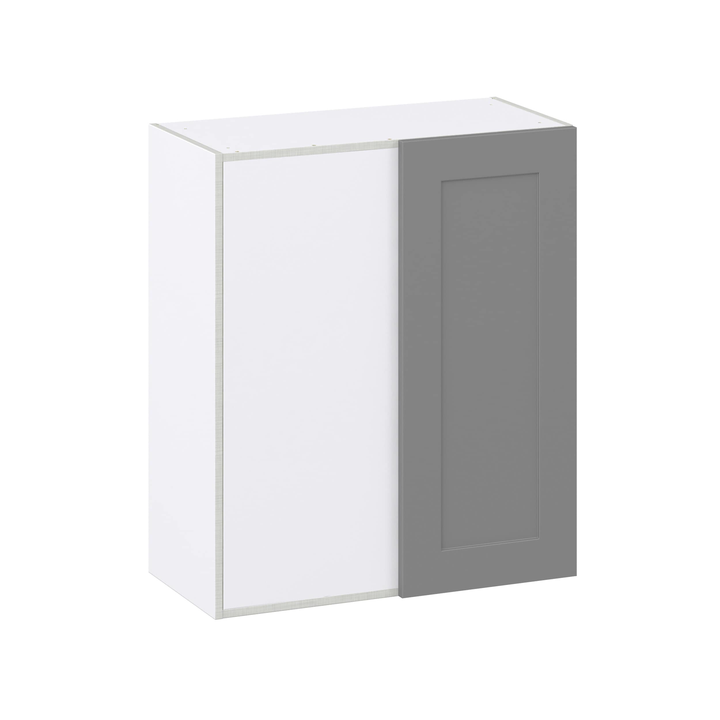 Hugo&Borg DSWB3035-BM Beaumont 30-in W x 35-in H x 14-in D Slate Gray Blind Blind Wall Fully assembled Cabinet (Recessed Panel Shaker)