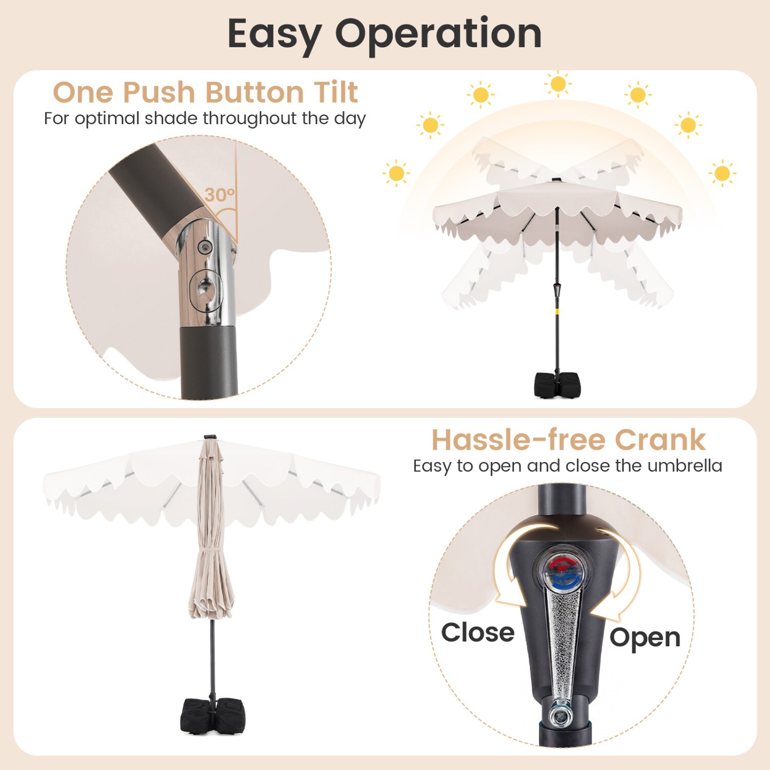 Slickblue D-CO-EB70231PN Umbrellas-2 - View #4