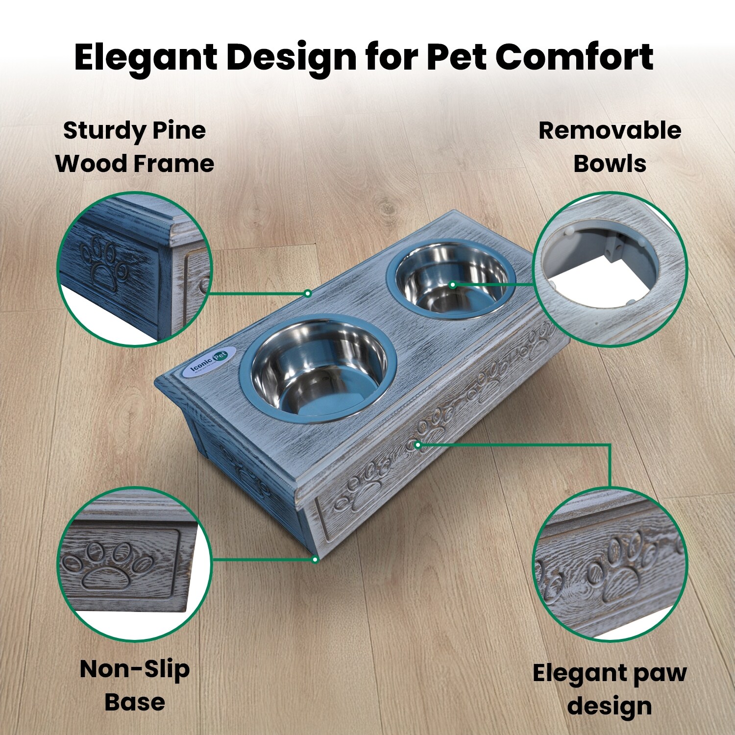 Iconic Pet 52066 Pet-Feeder - View #8