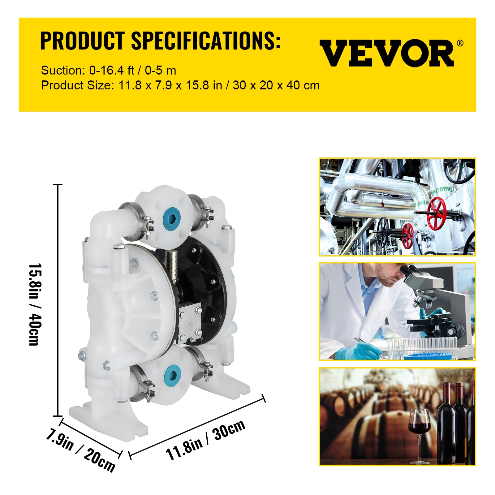 VEVOR YBGMBQBY4-25PP001V0 pumps - View #8